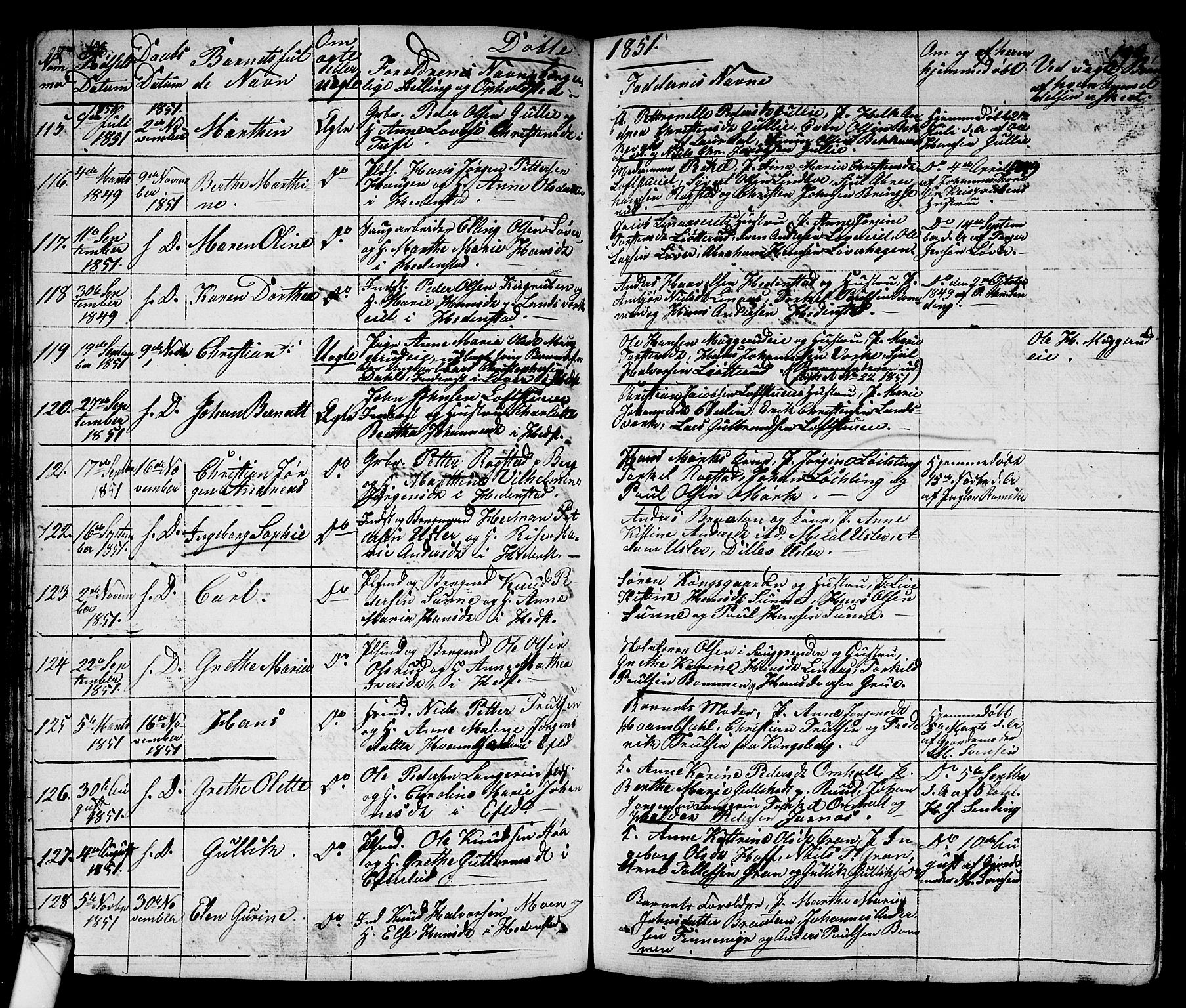 Sandsvær kirkebøker, AV/SAKO-A-244/G/Ga/L0004: Parish register (copy) no. I 4, 1840-1856, p. 99