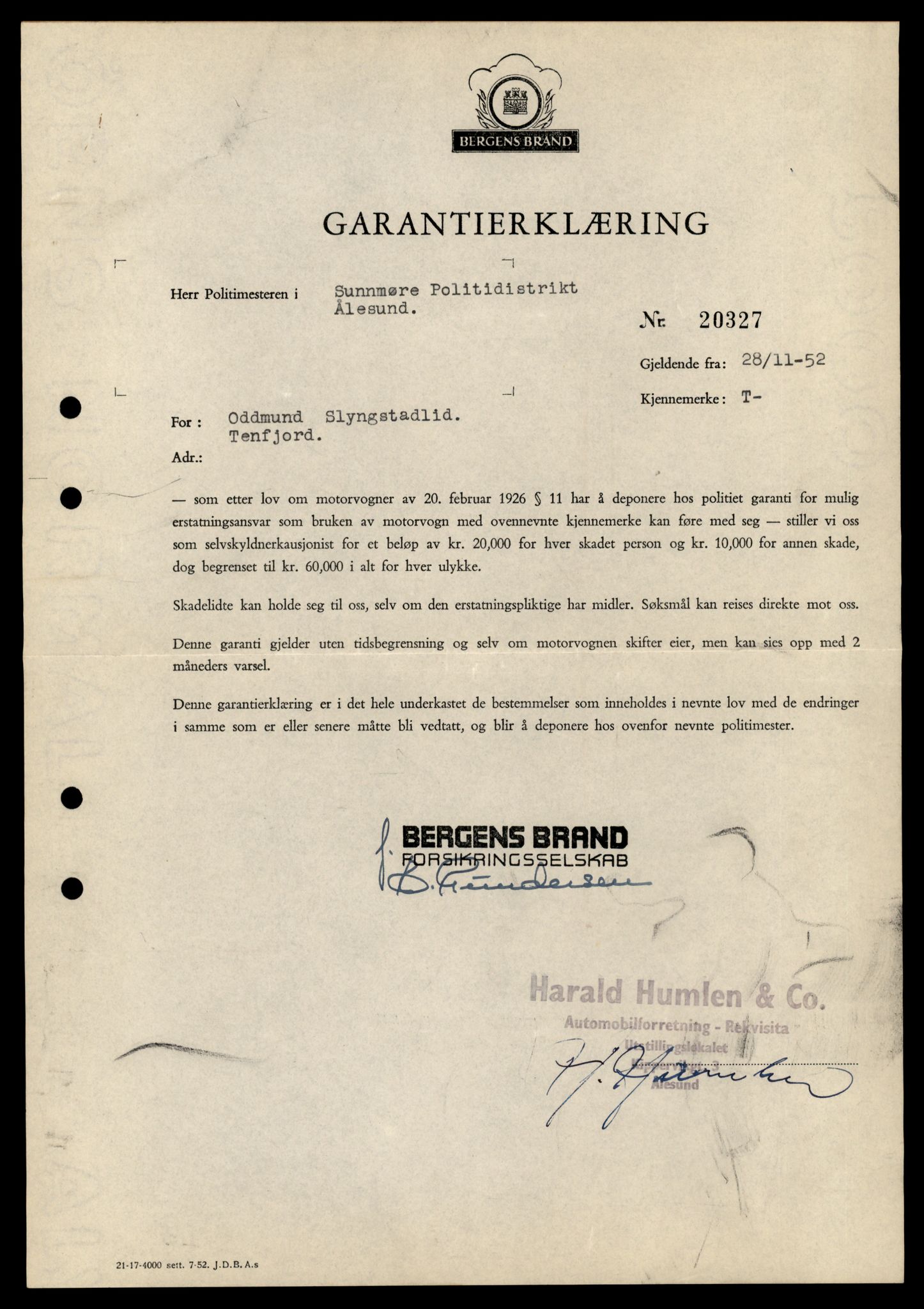 Møre og Romsdal vegkontor - Ålesund trafikkstasjon, AV/SAT-A-4099/F/Fe/L0031: Registreringskort for kjøretøy T 11800 - T 11996, 1927-1998, p. 899