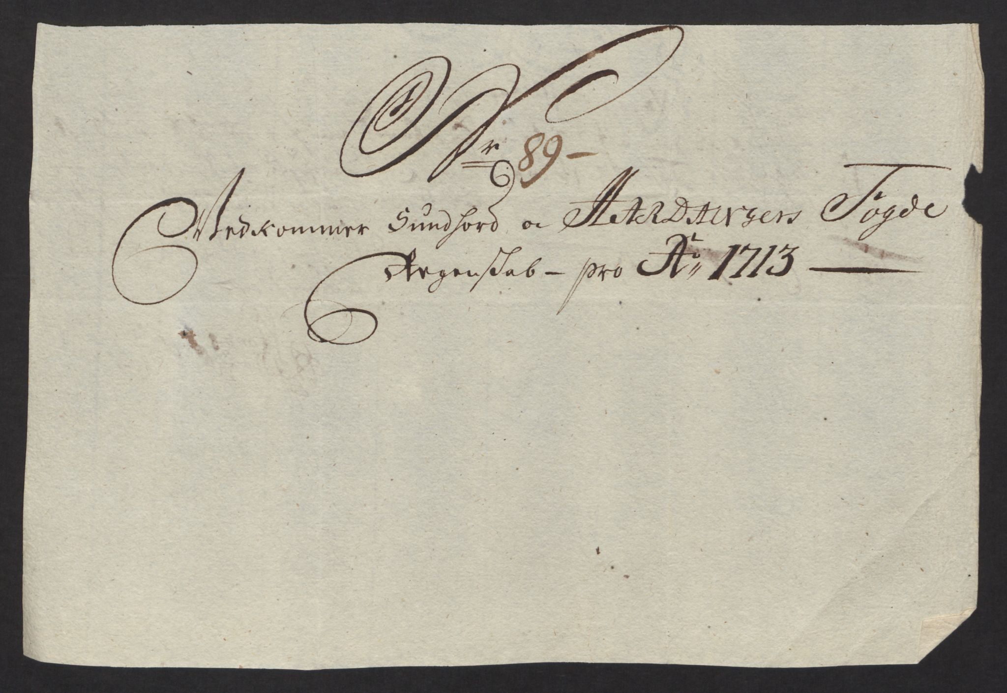 Rentekammeret inntil 1814, Reviderte regnskaper, Fogderegnskap, AV/RA-EA-4092/R48/L2989: Fogderegnskap Sunnhordland og Hardanger, 1713, p. 440