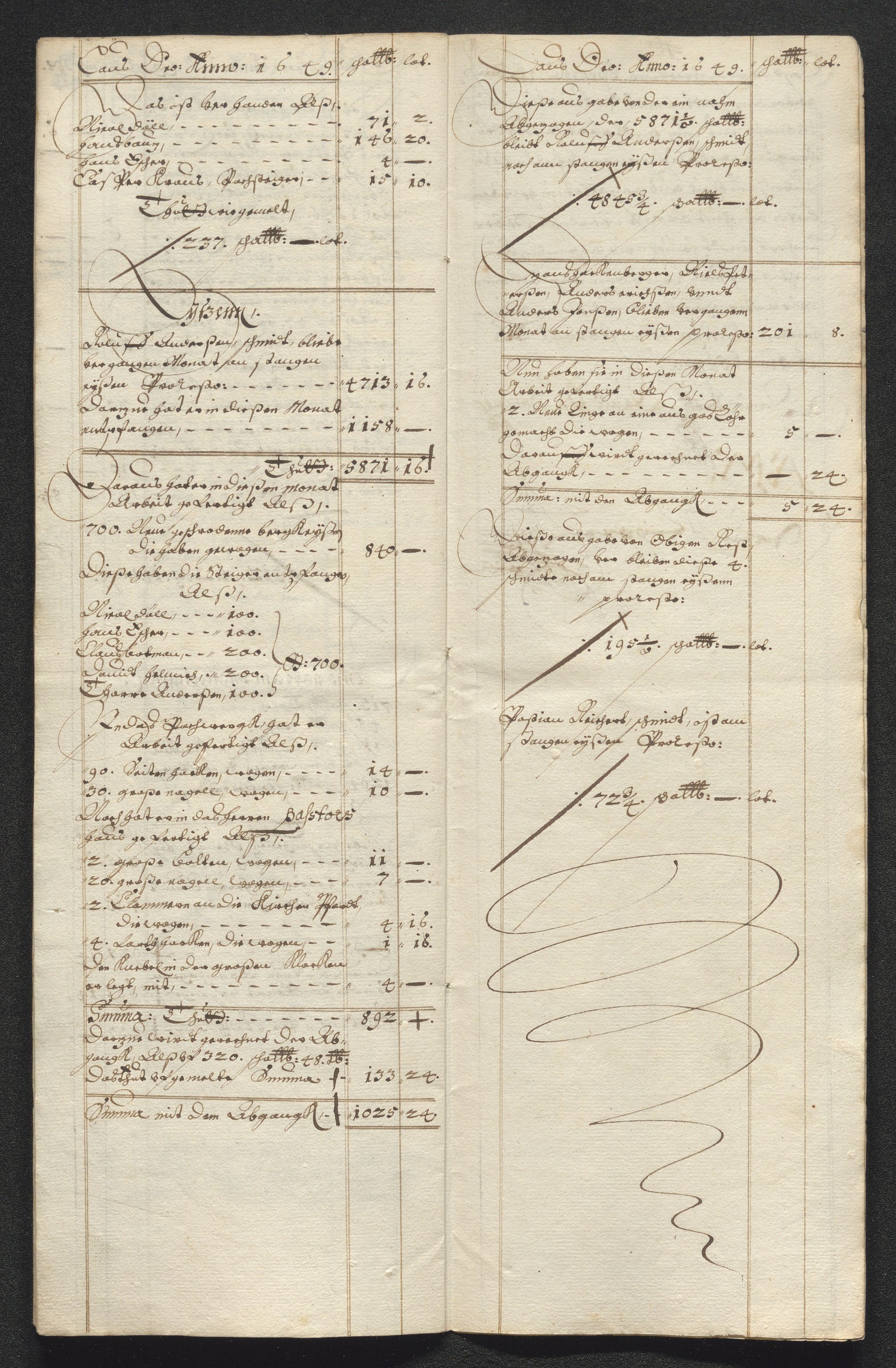 Kongsberg Sølvverk 1623-1816, AV/SAKO-EA-3135/001/D/Dc/Dcd/L0023: Utgiftsregnskap for gruver m.m., 1649, p. 550