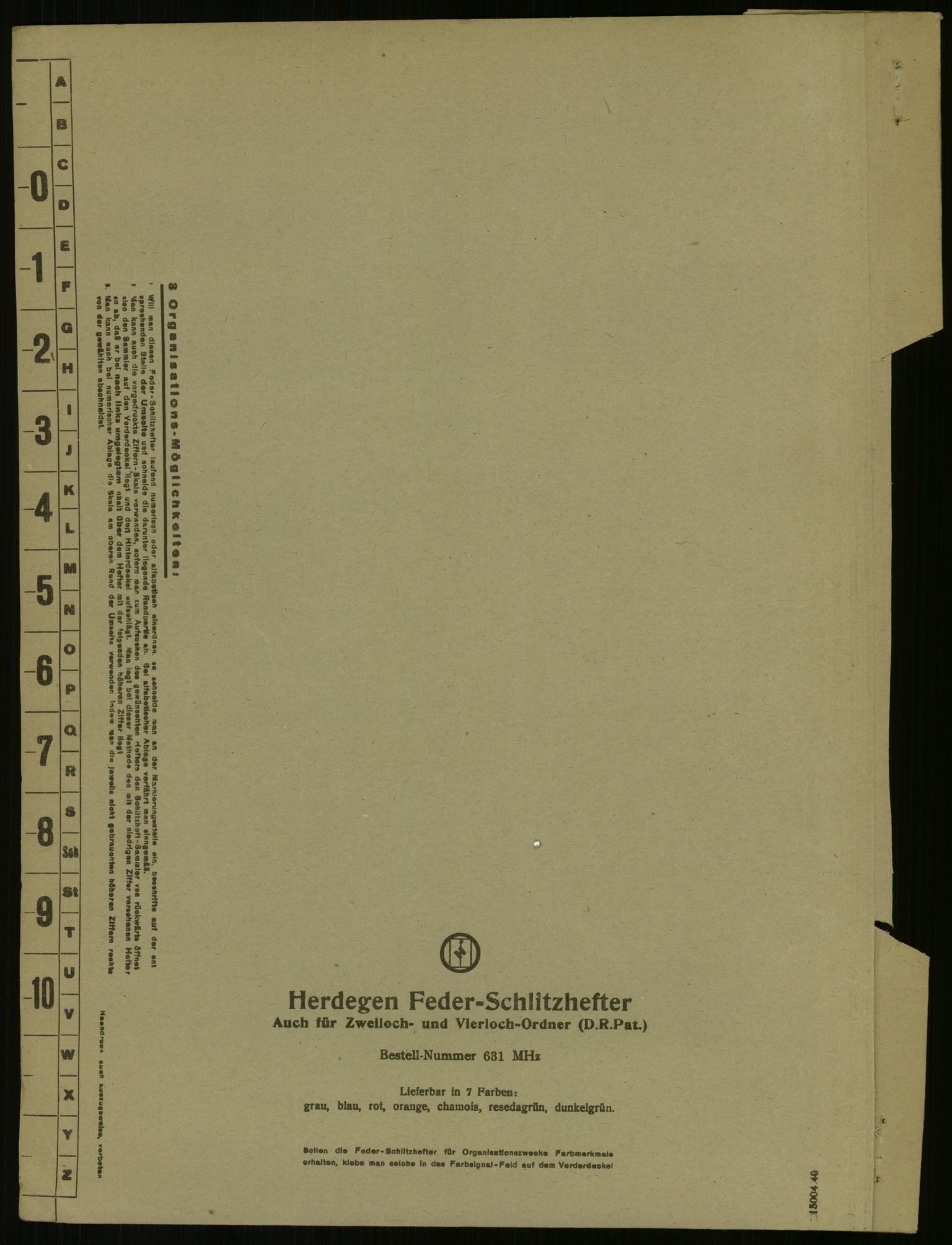 Tyske arkiver, Organisation Todt (OT), Einsatzgruppe Wiking, AV/RA-RAFA-2188/2/H/He/0084 / Ni mapper fra en perm, mp 5/9 Eisenbahnwesen, 1940, p. 4