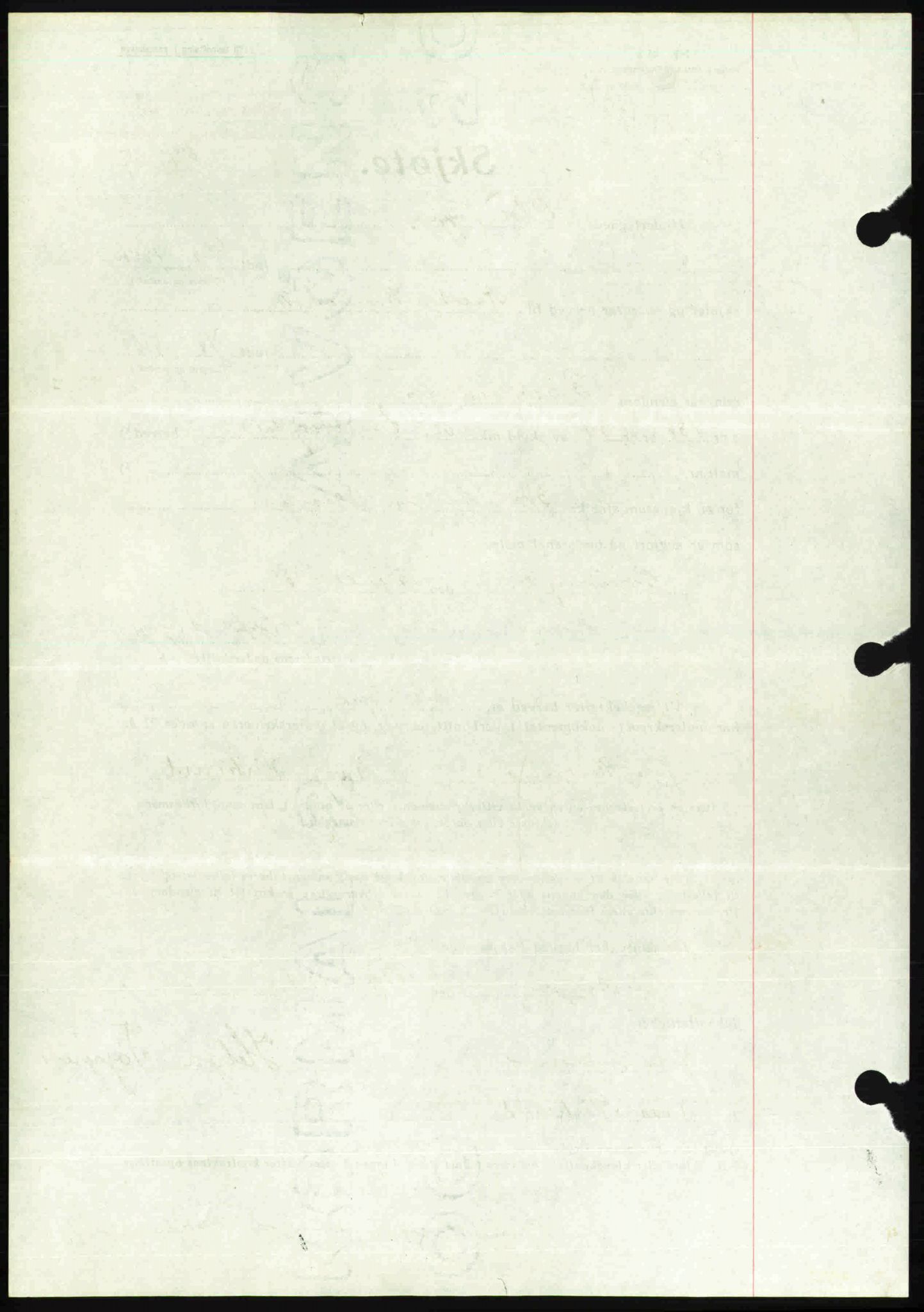 Toten tingrett, SAH/TING-006/H/Hb/Hbc/L0003: Mortgage book no. Hbc-03, 1937-1938, Diary no: : 1788/1937
