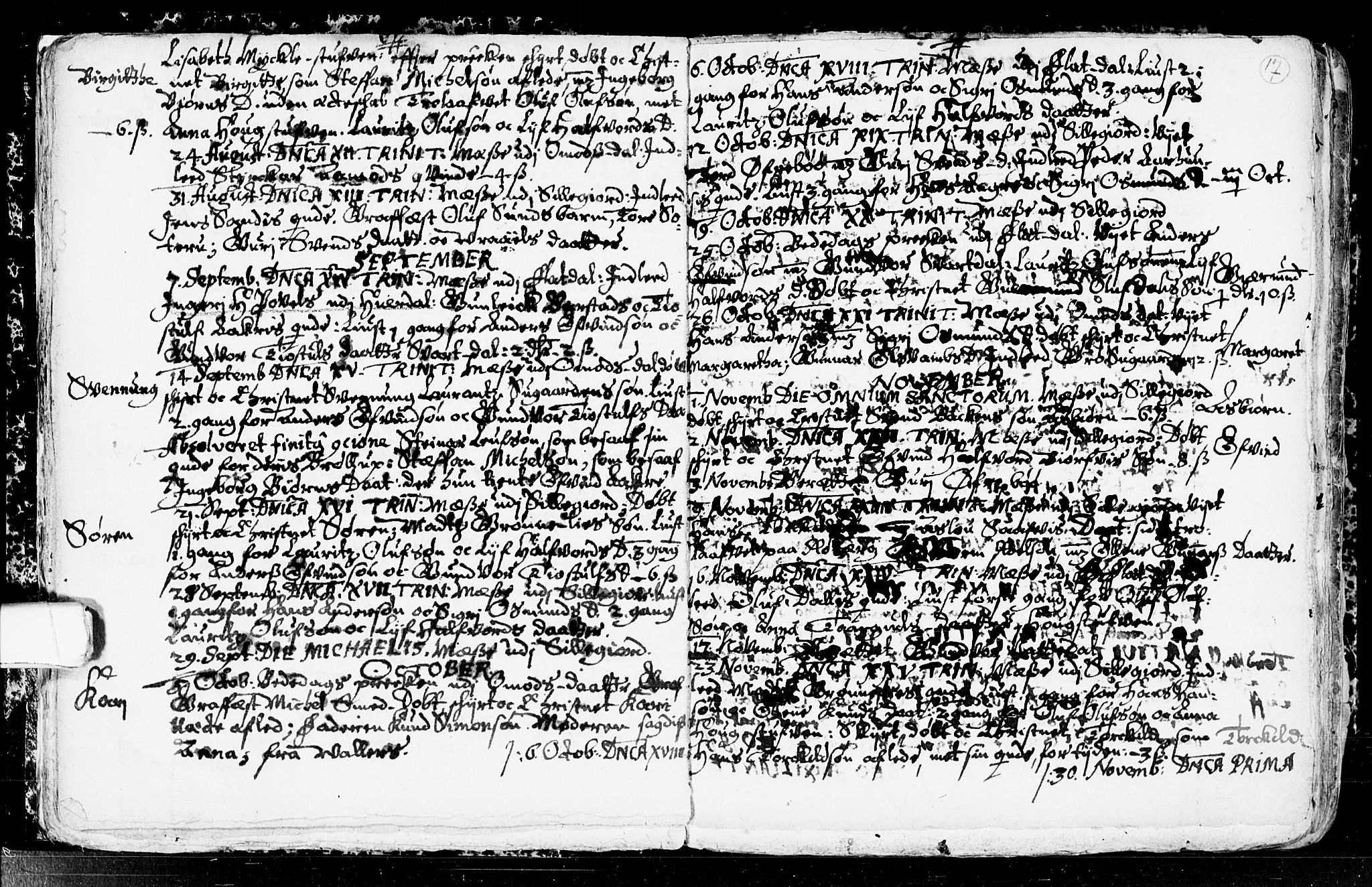 Seljord kirkebøker, SAKO/A-20/F/Fa/L0001: Parish register (official) no. I 1, 1654-1686, p. 17