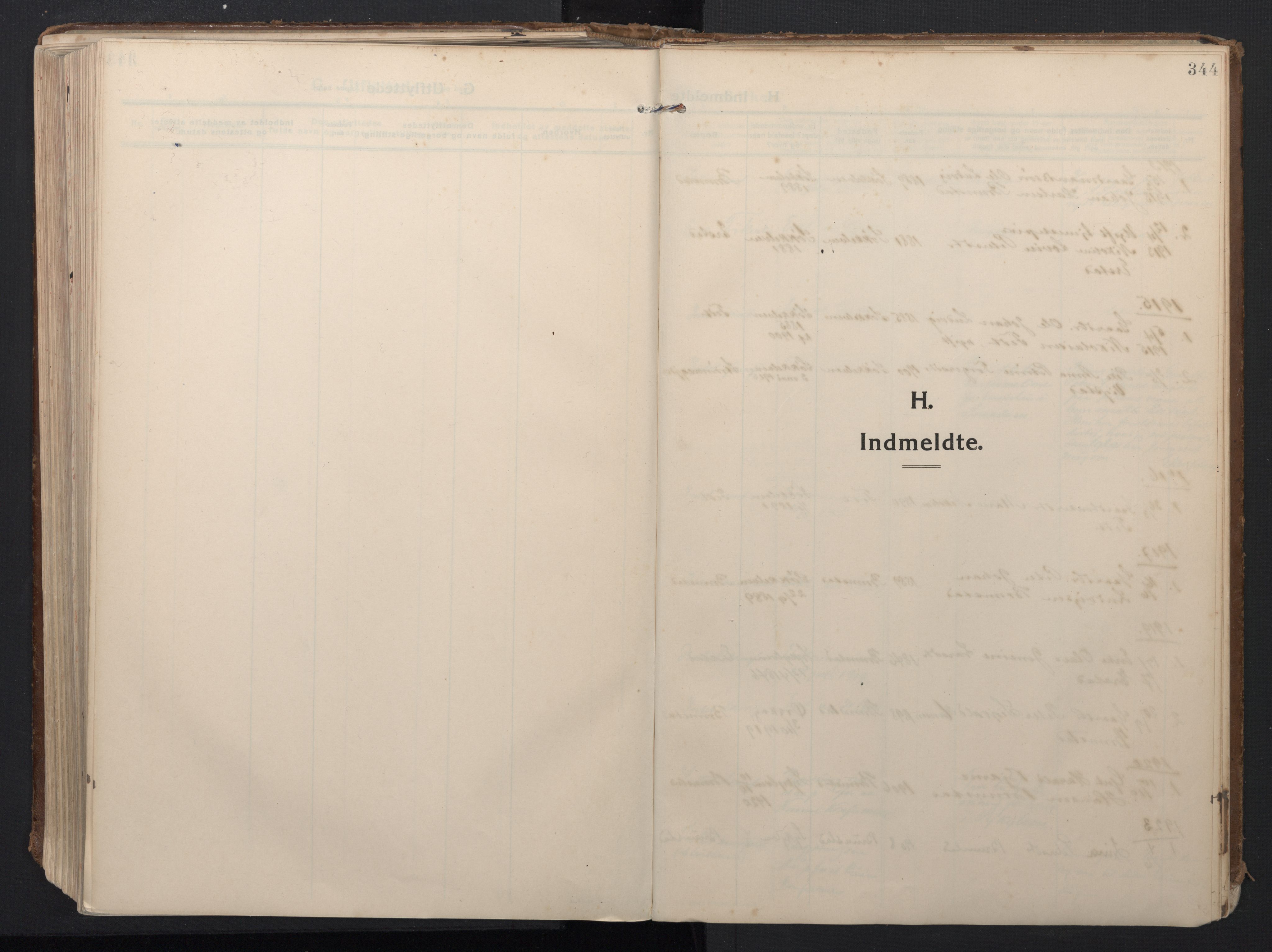 Ministerialprotokoller, klokkerbøker og fødselsregistre - Møre og Romsdal, AV/SAT-A-1454/523/L0337: Parish register (official) no. 523A04, 1911-1929, p. 344