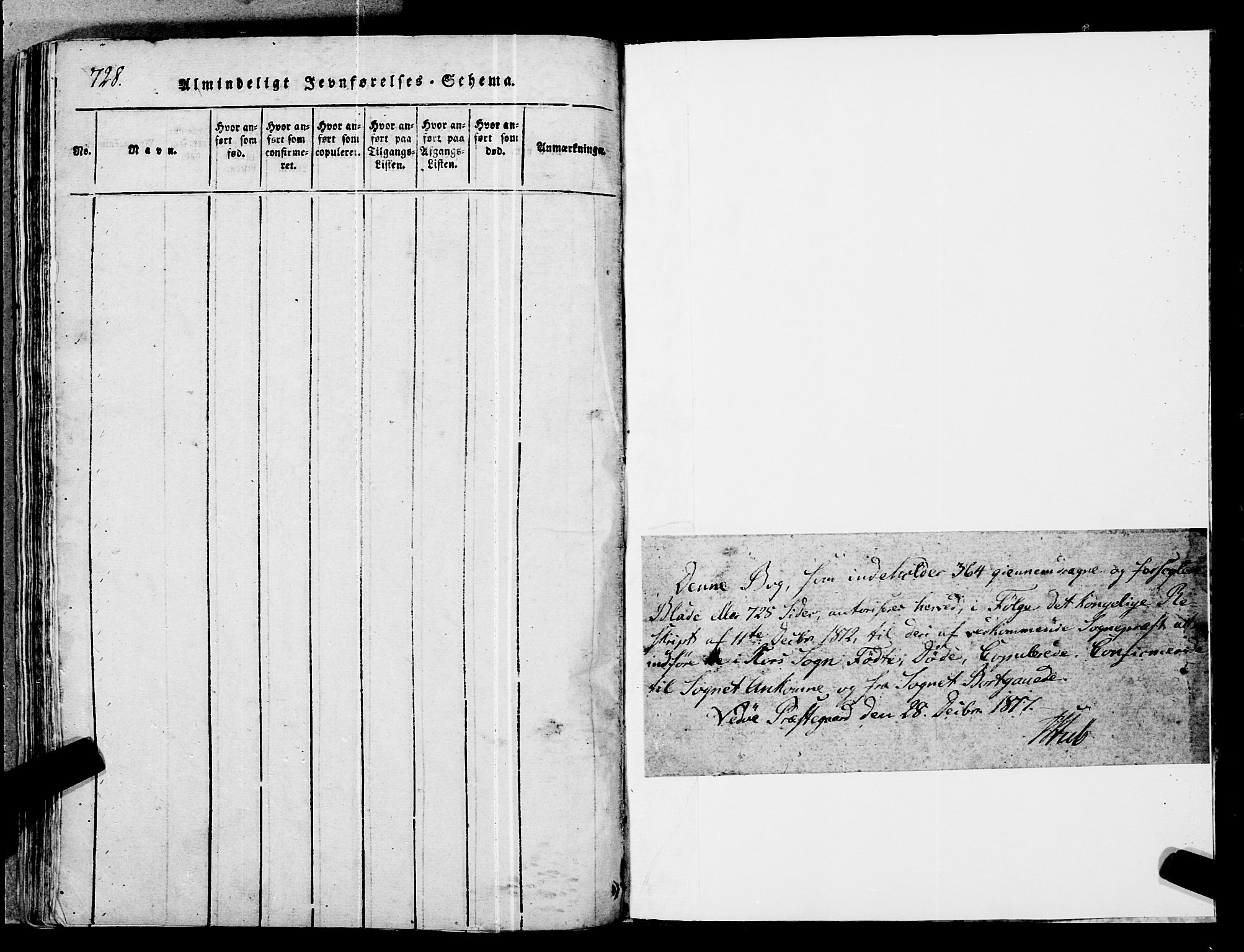 Ministerialprotokoller, klokkerbøker og fødselsregistre - Møre og Romsdal, SAT/A-1454/546/L0593: Parish register (official) no. 546A01, 1818-1853, p. 728-729