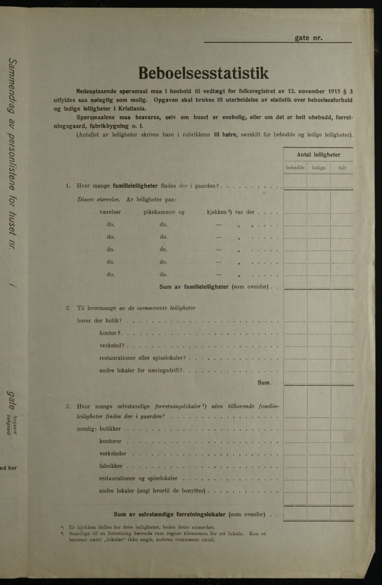 OBA, Municipal Census 1923 for Kristiania, 1923, p. 45449