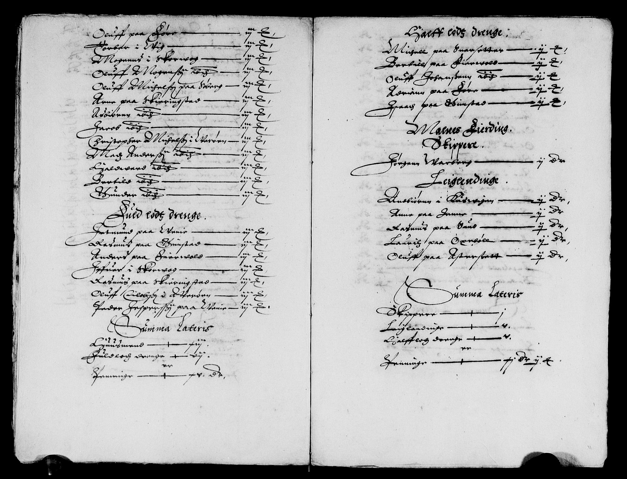 Rentekammeret inntil 1814, Reviderte regnskaper, Lensregnskaper, AV/RA-EA-5023/R/Rb/Rbz/L0007: Nordlandenes len, 1614-1616