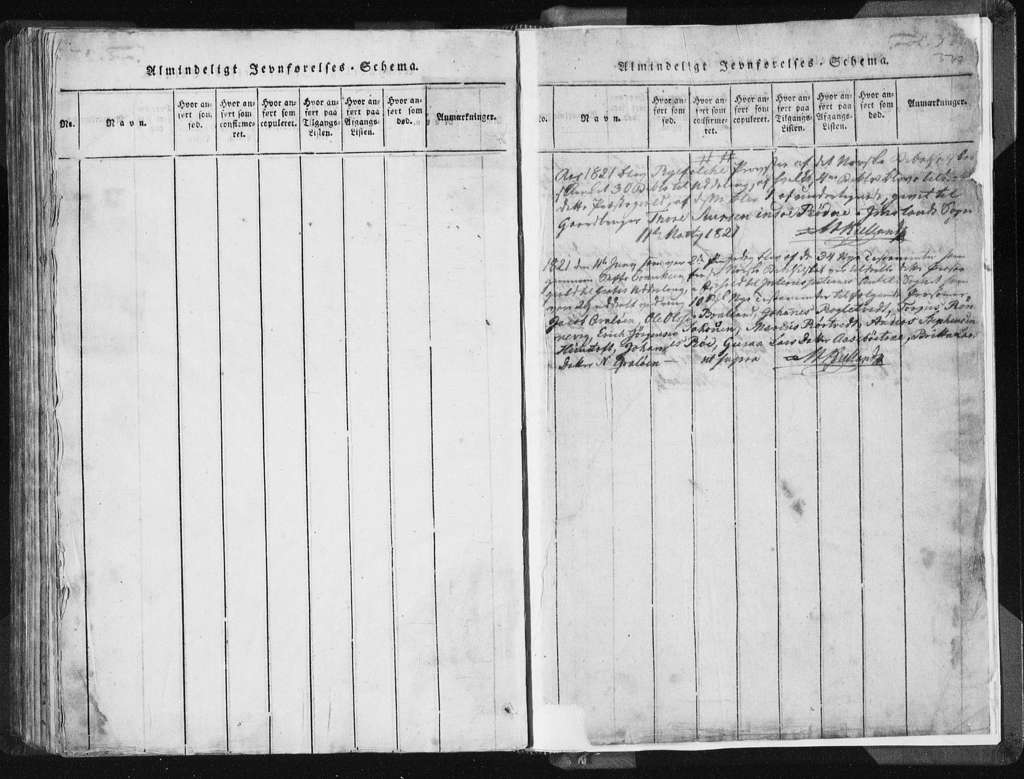 Vikedal sokneprestkontor, SAST/A-101840/01/IV: Parish register (official) no. A 5, 1817-1850, p. 378