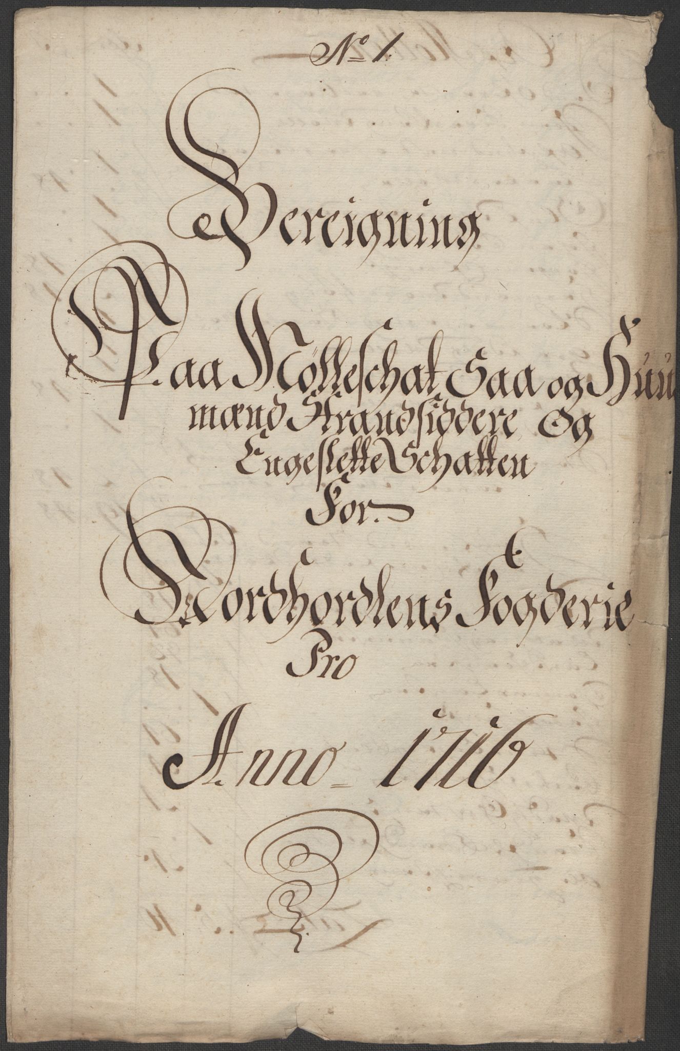 Rentekammeret inntil 1814, Reviderte regnskaper, Fogderegnskap, RA/EA-4092/R51/L3199: Fogderegnskap Nordhordland og Voss, 1716, p. 26