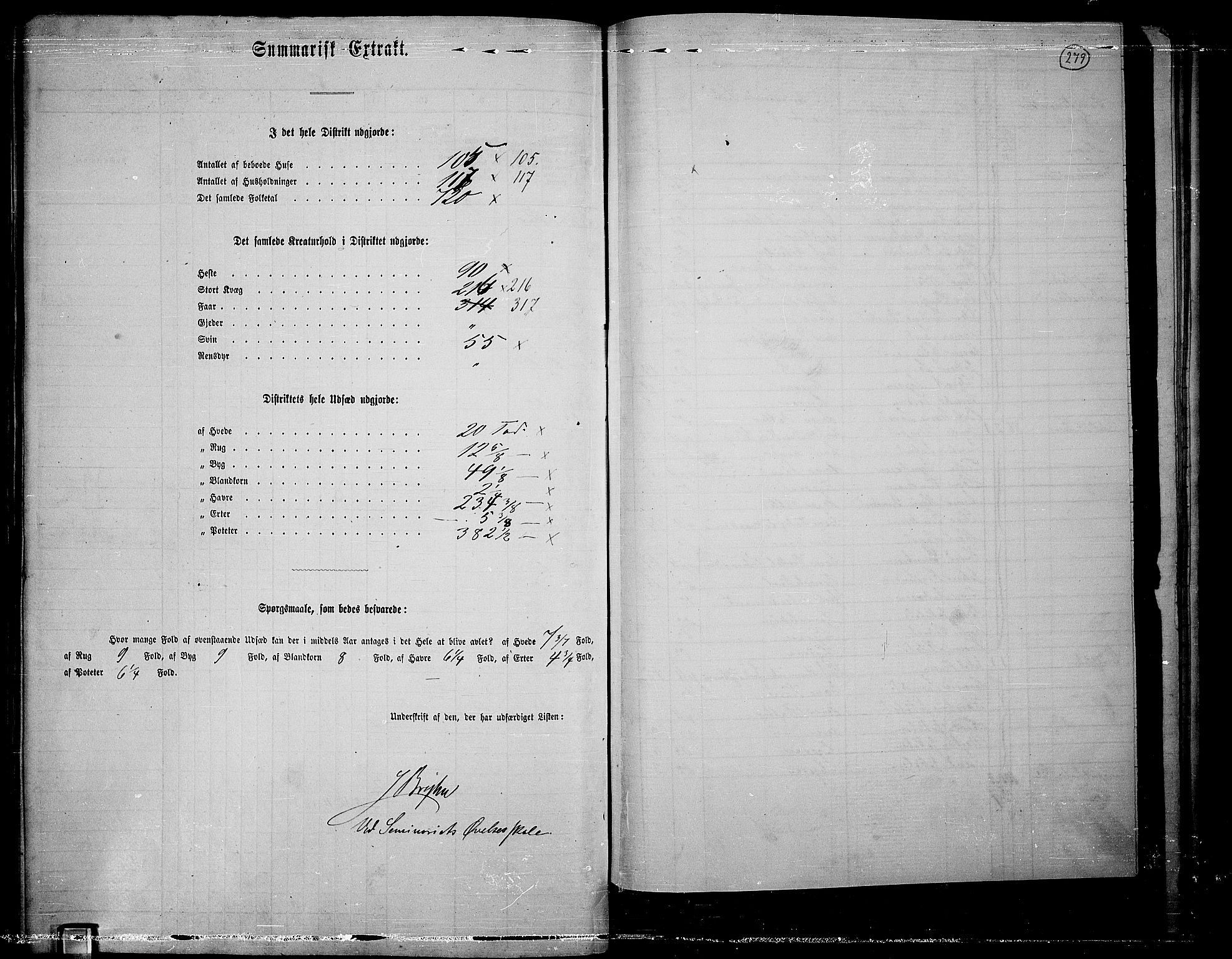 RA, 1865 census for Asker, 1865, p. 267