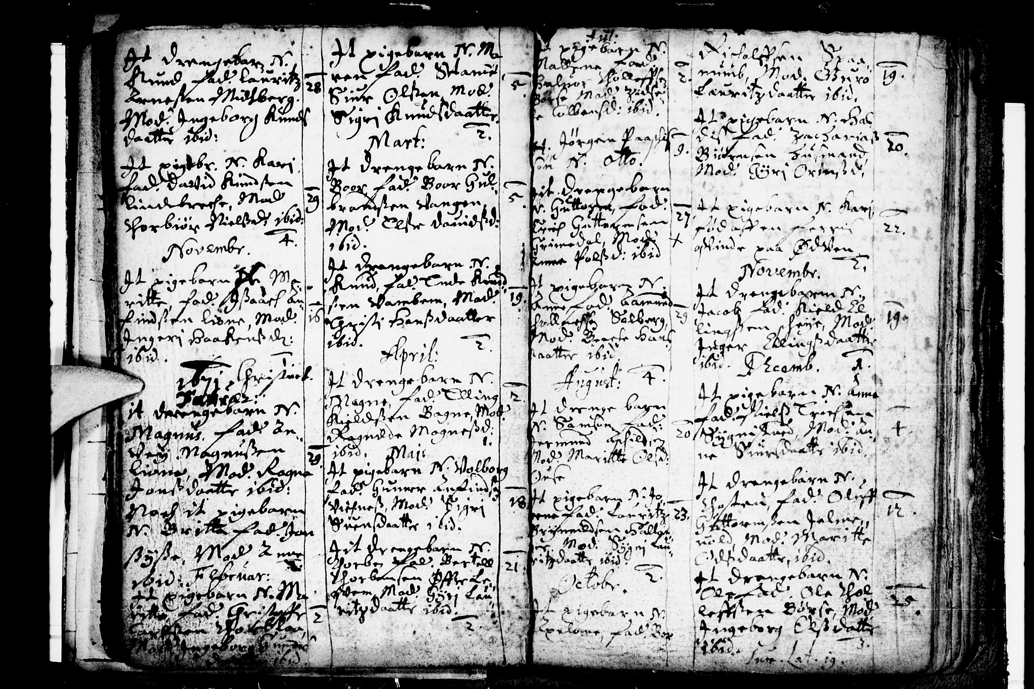 Ulvik sokneprestembete, SAB/A-78801/H/Haa: Parish register (official) no. A 1, 1664-1685, p. 6