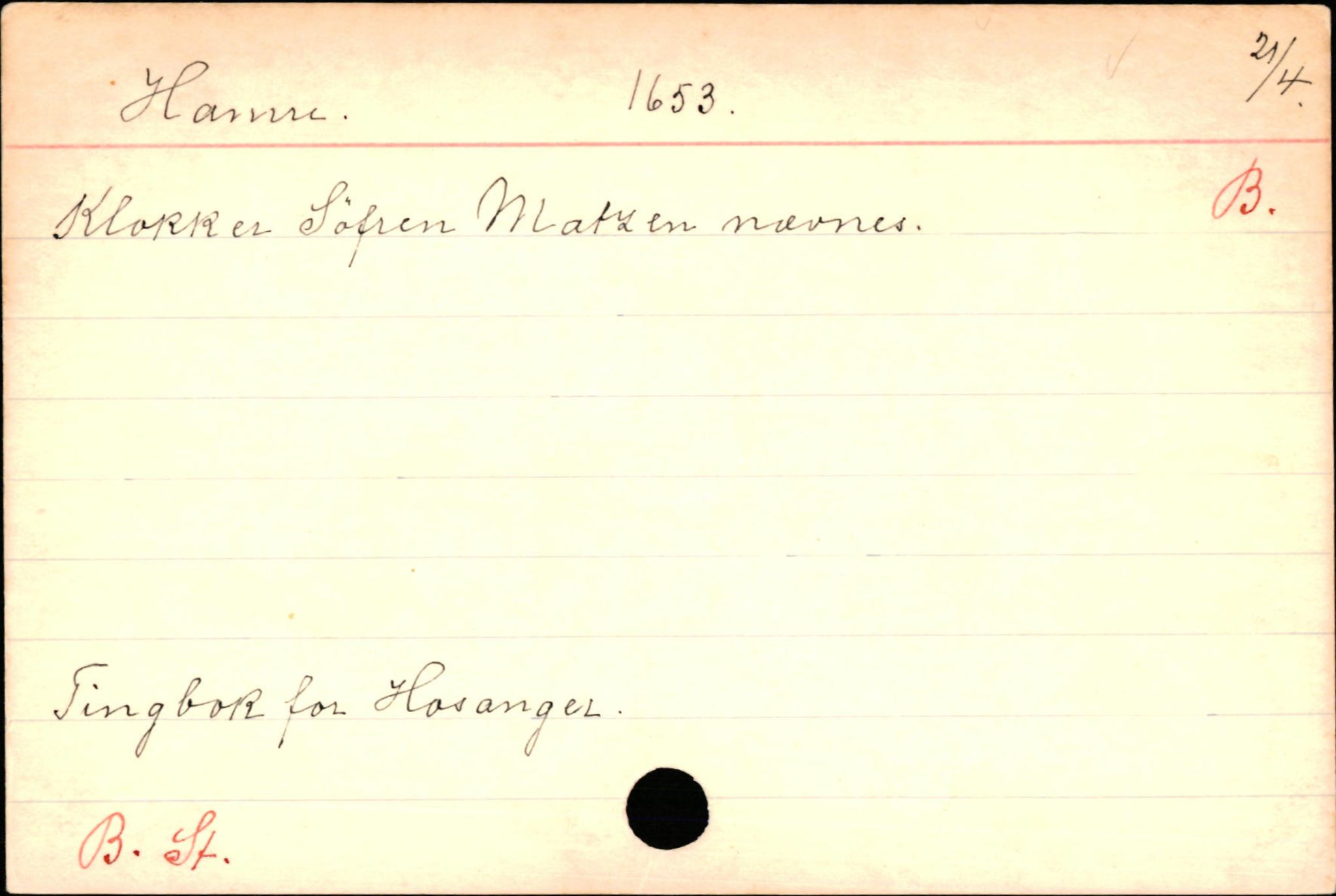 Haugen, Johannes - lærer, AV/SAB-SAB/PA-0036/01/L0001: Om klokkere og lærere, 1521-1904, p. 4664