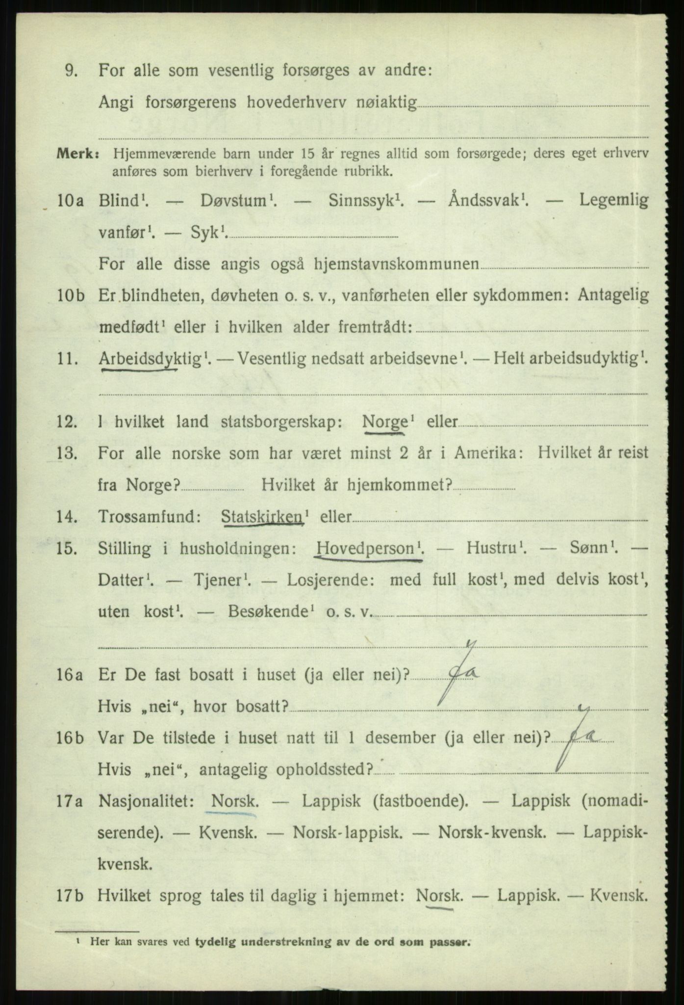 SATØ, 1920 census for Målselv, 1920, p. 2792