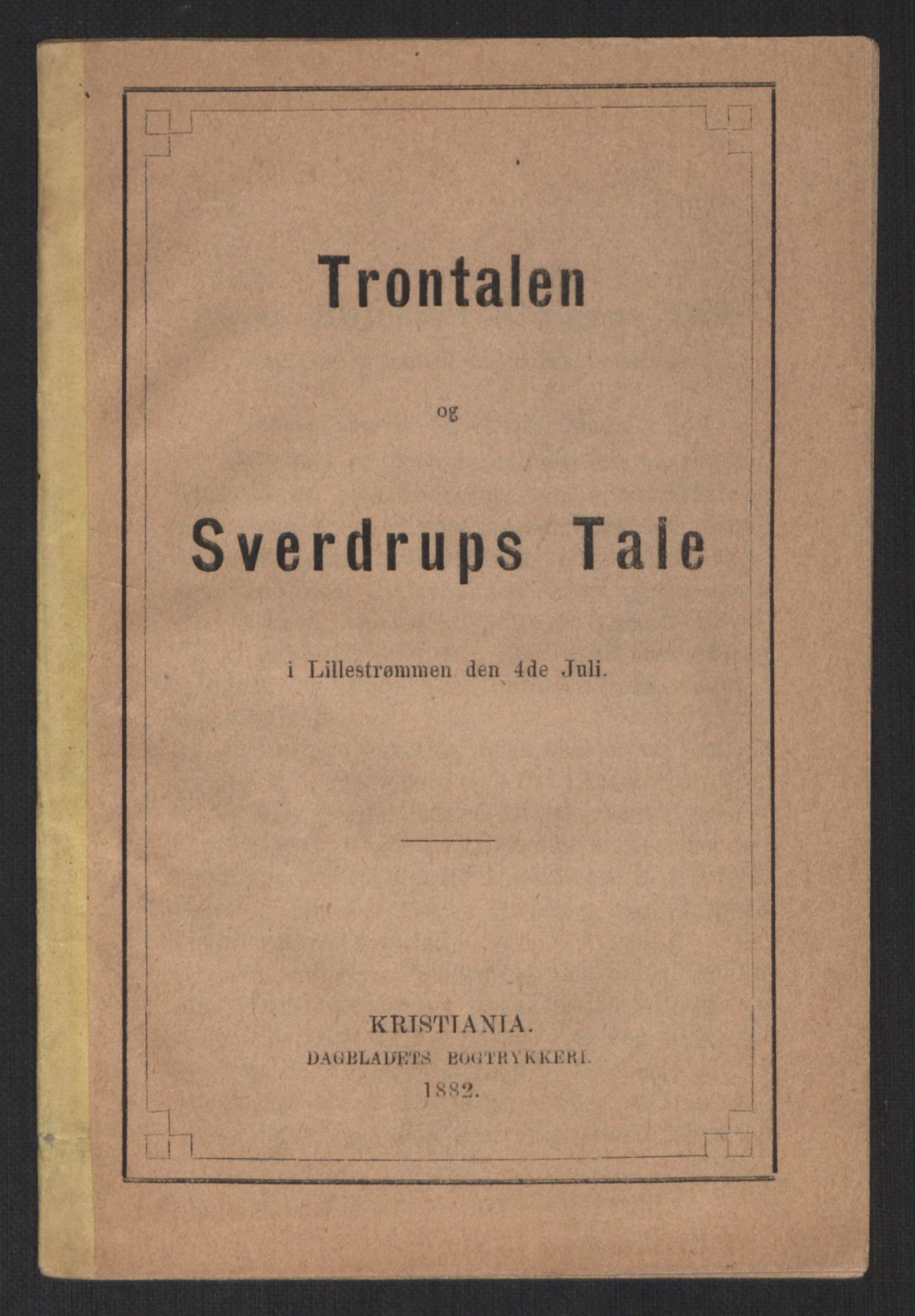 Venstres Hovedorganisasjon, RA/PA-0876/X/L0001: De eldste skrifter, 1860-1936, p. 388