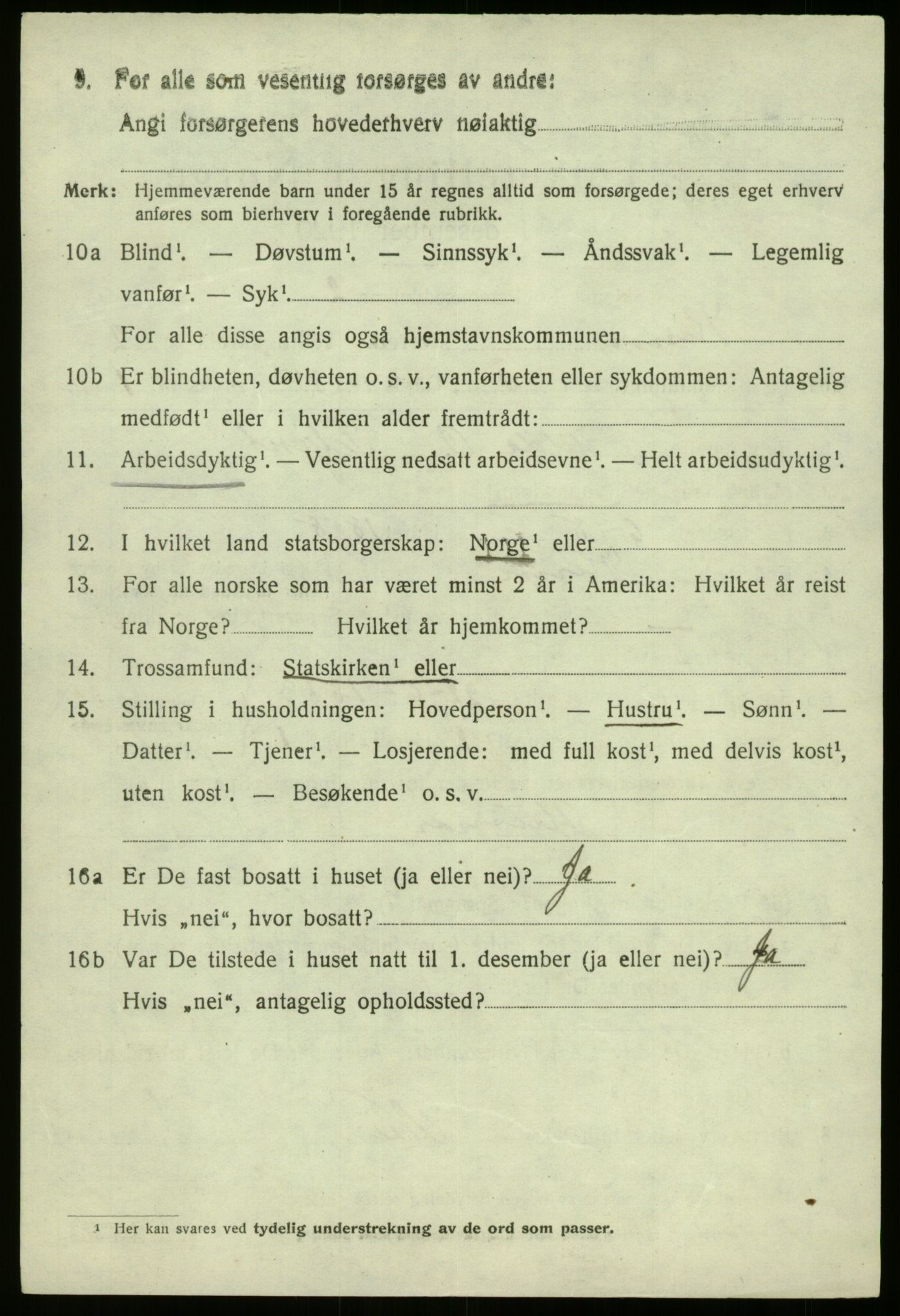 SAB, 1920 census for Kinn, 1920, p. 10368