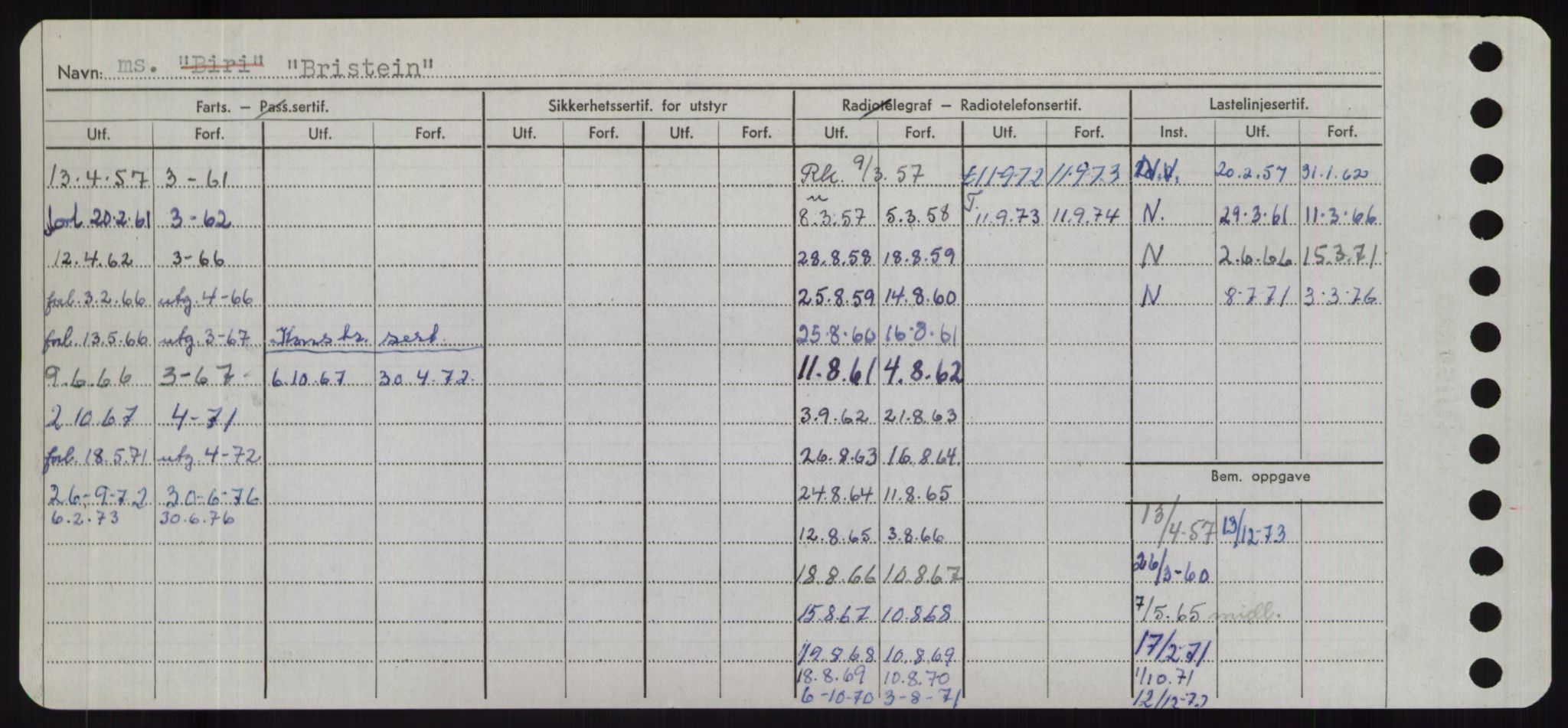 Sjøfartsdirektoratet med forløpere, Skipsmålingen, AV/RA-S-1627/H/Hd/L0005: Fartøy, Br-Byg, p. 292