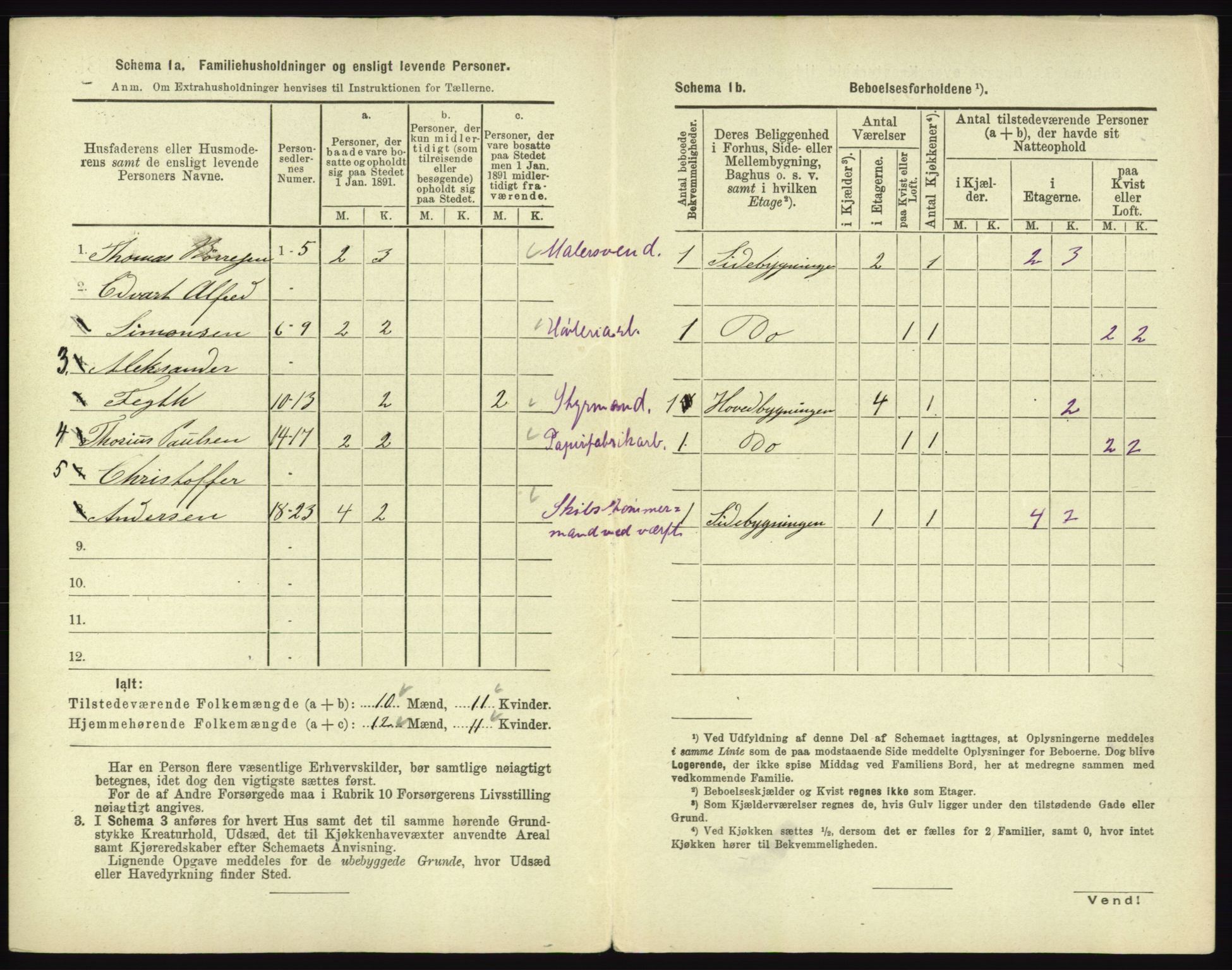 RA, 1891 census for 0602 Drammen, 1891, p. 1980