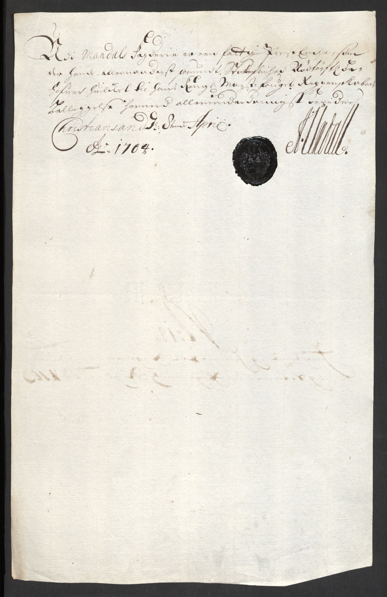 Rentekammeret inntil 1814, Reviderte regnskaper, Fogderegnskap, RA/EA-4092/R43/L2550: Fogderegnskap Lista og Mandal, 1703-1704, p. 135