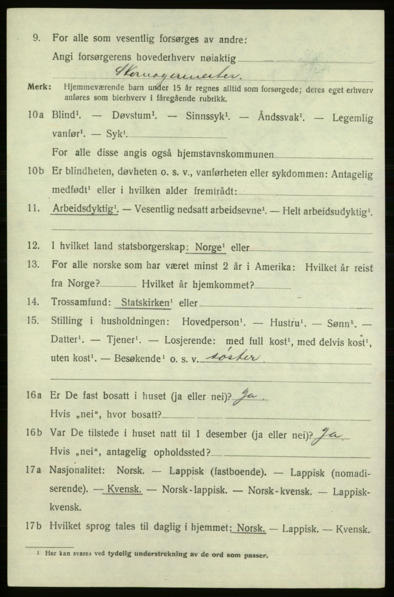 SATØ, 1920 census for Vadsø, 1920, p. 3712