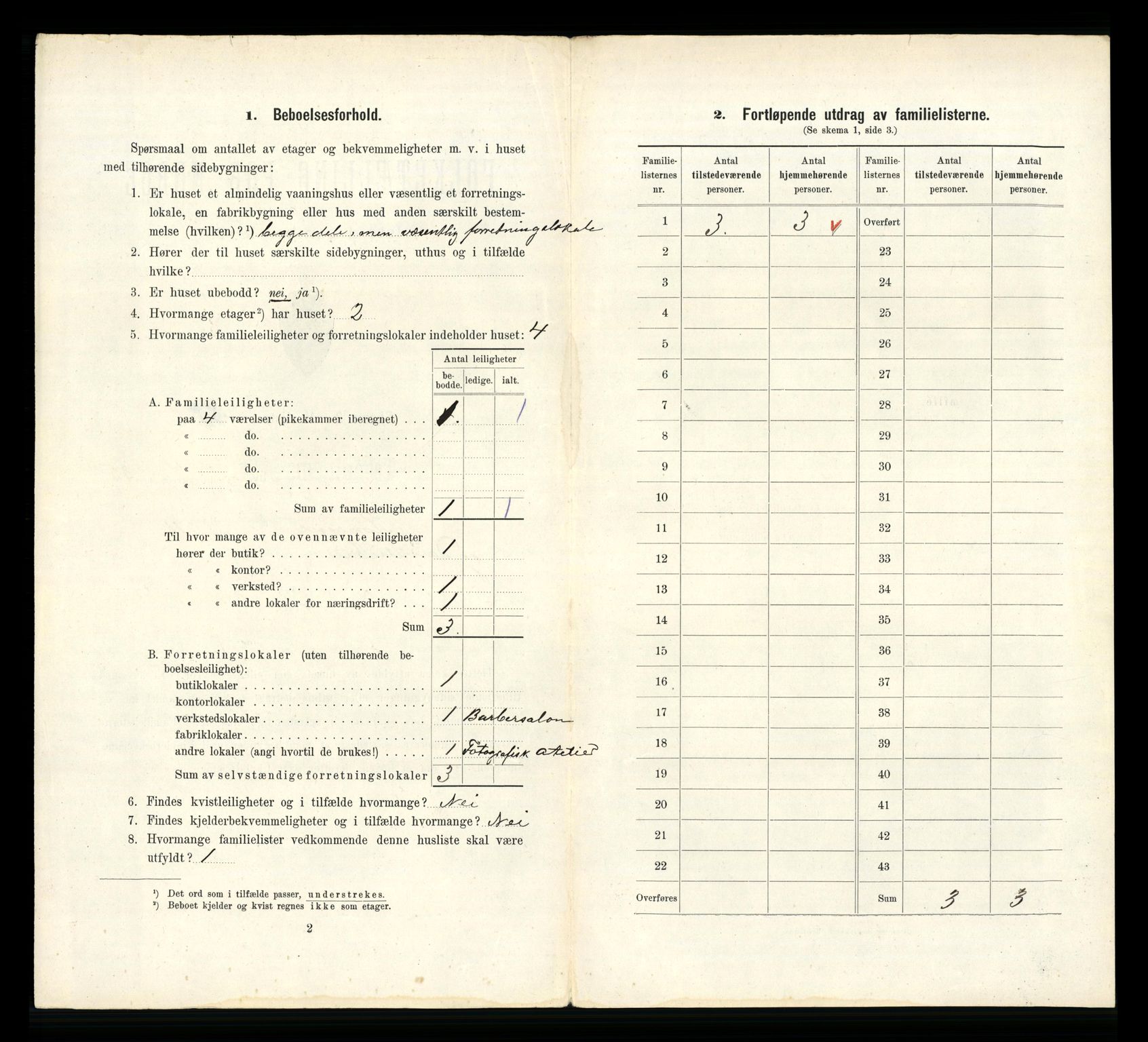 RA, 1910 census for Trondheim, 1910, p. 9540