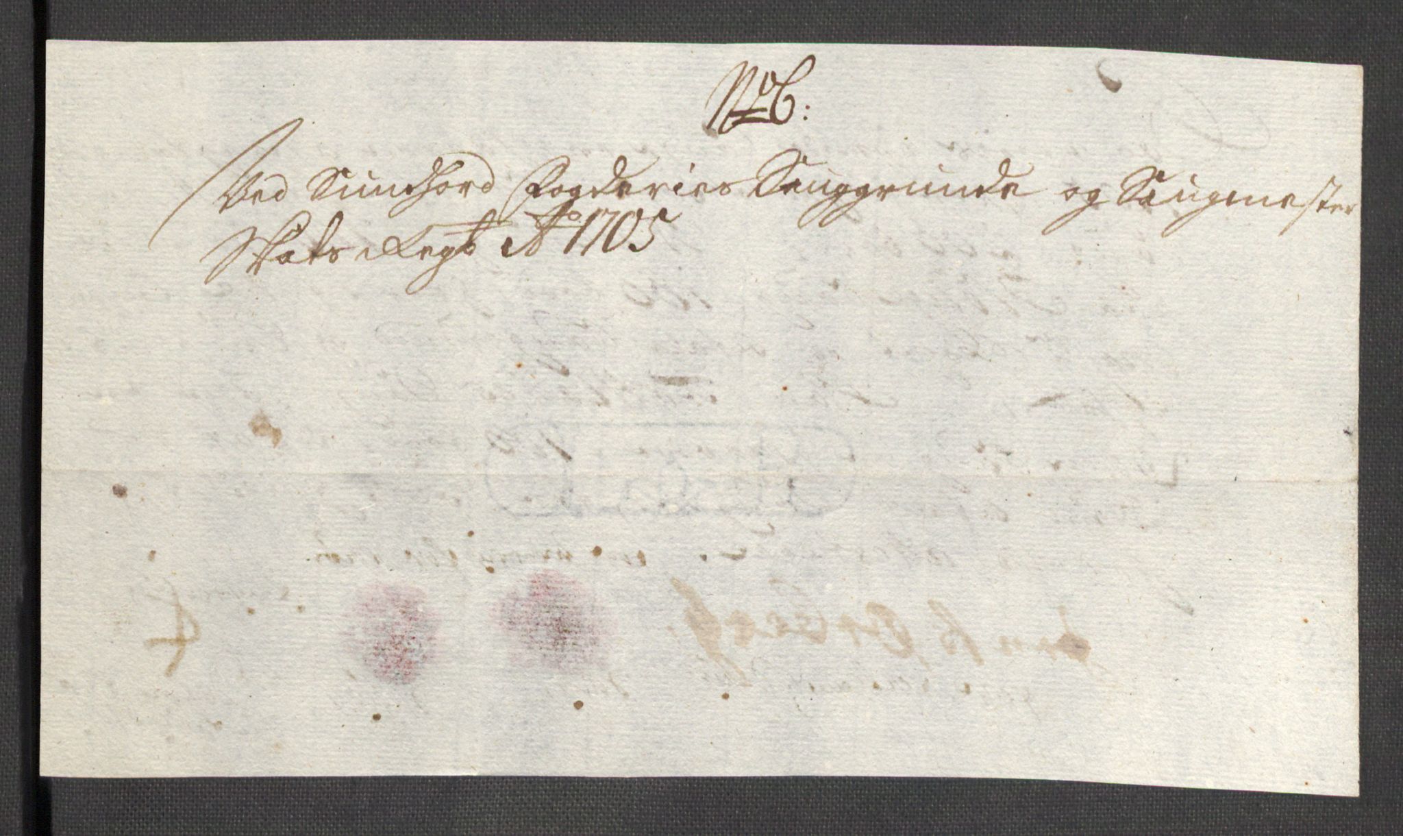 Rentekammeret inntil 1814, Reviderte regnskaper, Fogderegnskap, AV/RA-EA-4092/R48/L2983: Fogderegnskap Sunnhordland og Hardanger, 1705, p. 132