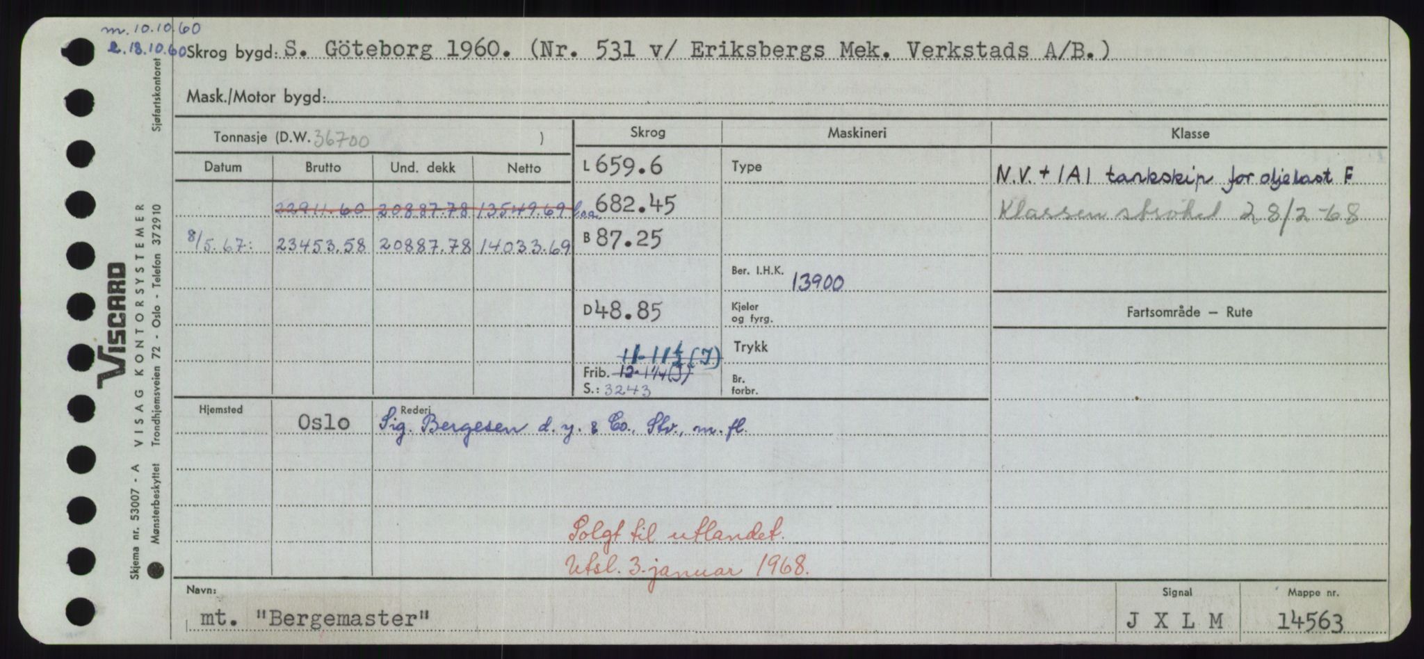 Sjøfartsdirektoratet med forløpere, Skipsmålingen, AV/RA-S-1627/H/Hd/L0003: Fartøy, B-Bev, p. 759