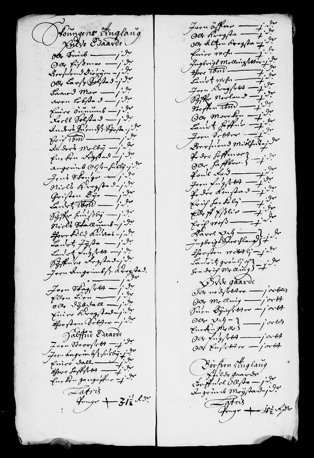 Rentekammeret inntil 1814, Reviderte regnskaper, Lensregnskaper, AV/RA-EA-5023/R/Rb/Rbw/L0124: Trondheim len, 1642-1656