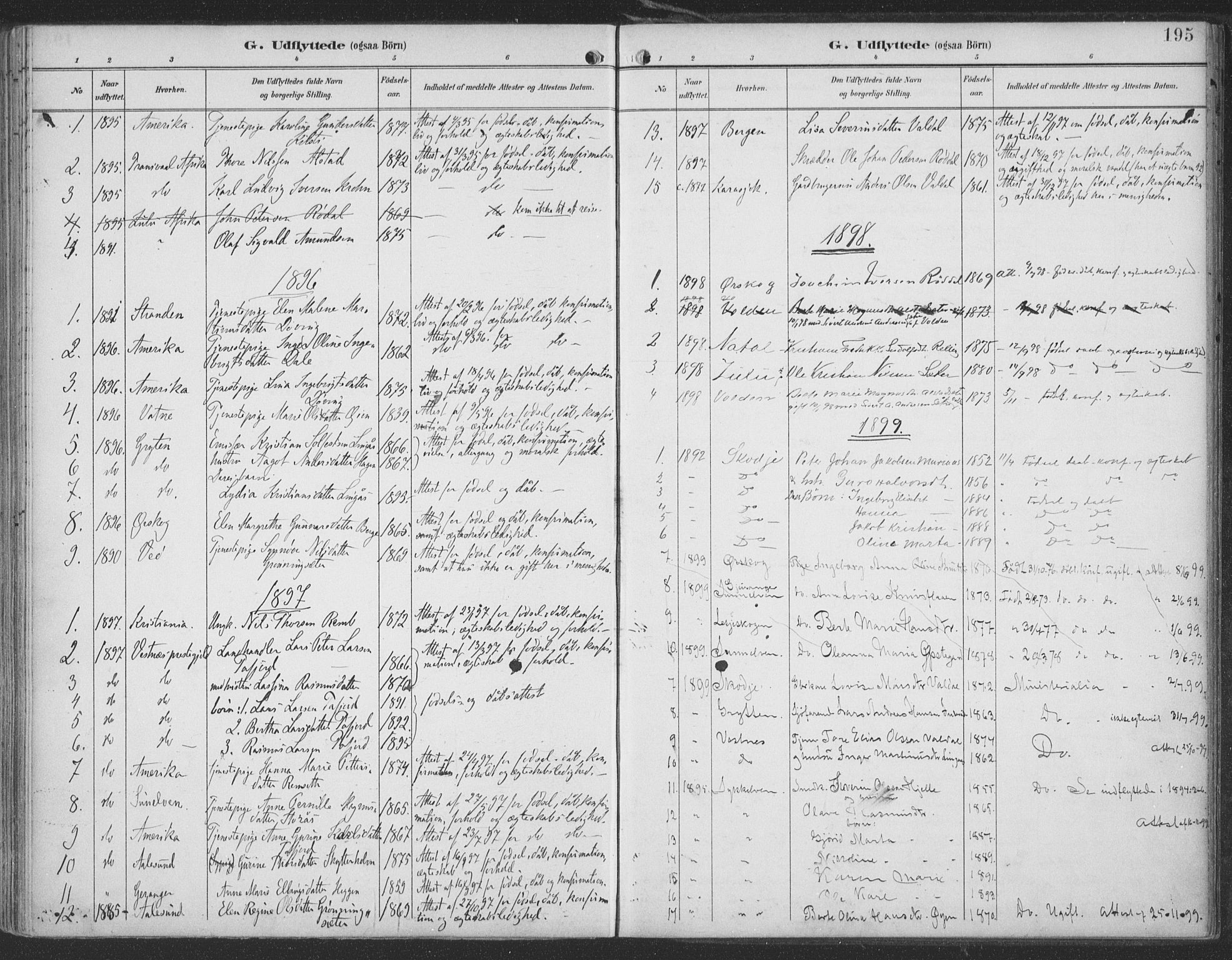 Ministerialprotokoller, klokkerbøker og fødselsregistre - Møre og Romsdal, AV/SAT-A-1454/519/L0256: Parish register (official) no. 519A15, 1895-1912, p. 195