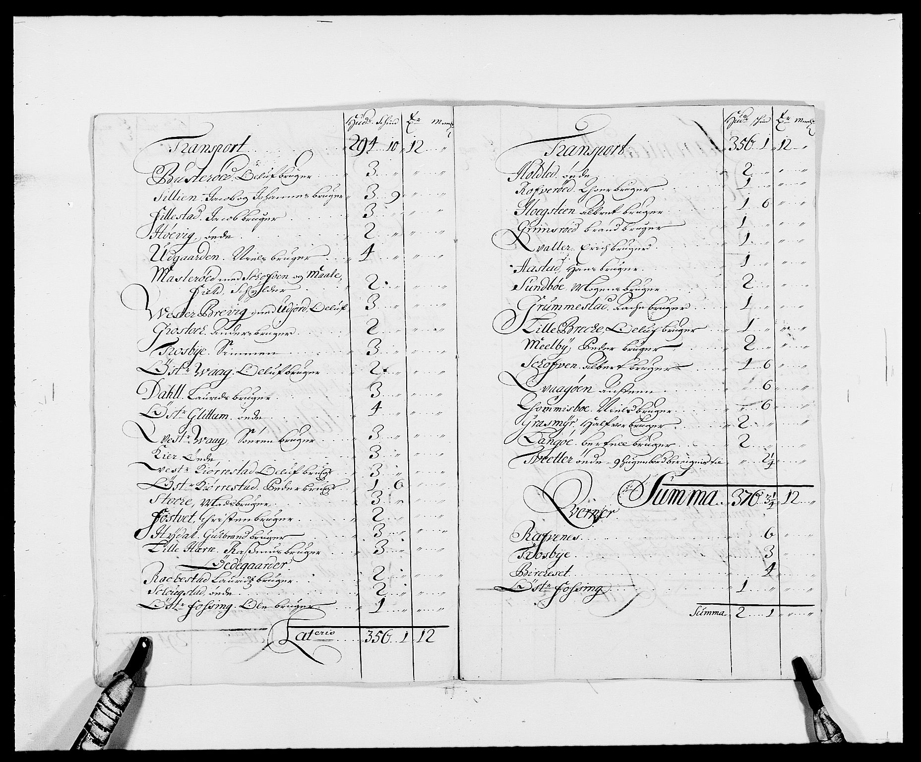 Rentekammeret inntil 1814, Reviderte regnskaper, Fogderegnskap, AV/RA-EA-4092/R34/L2050: Fogderegnskap Bamble, 1688-1691, p. 83