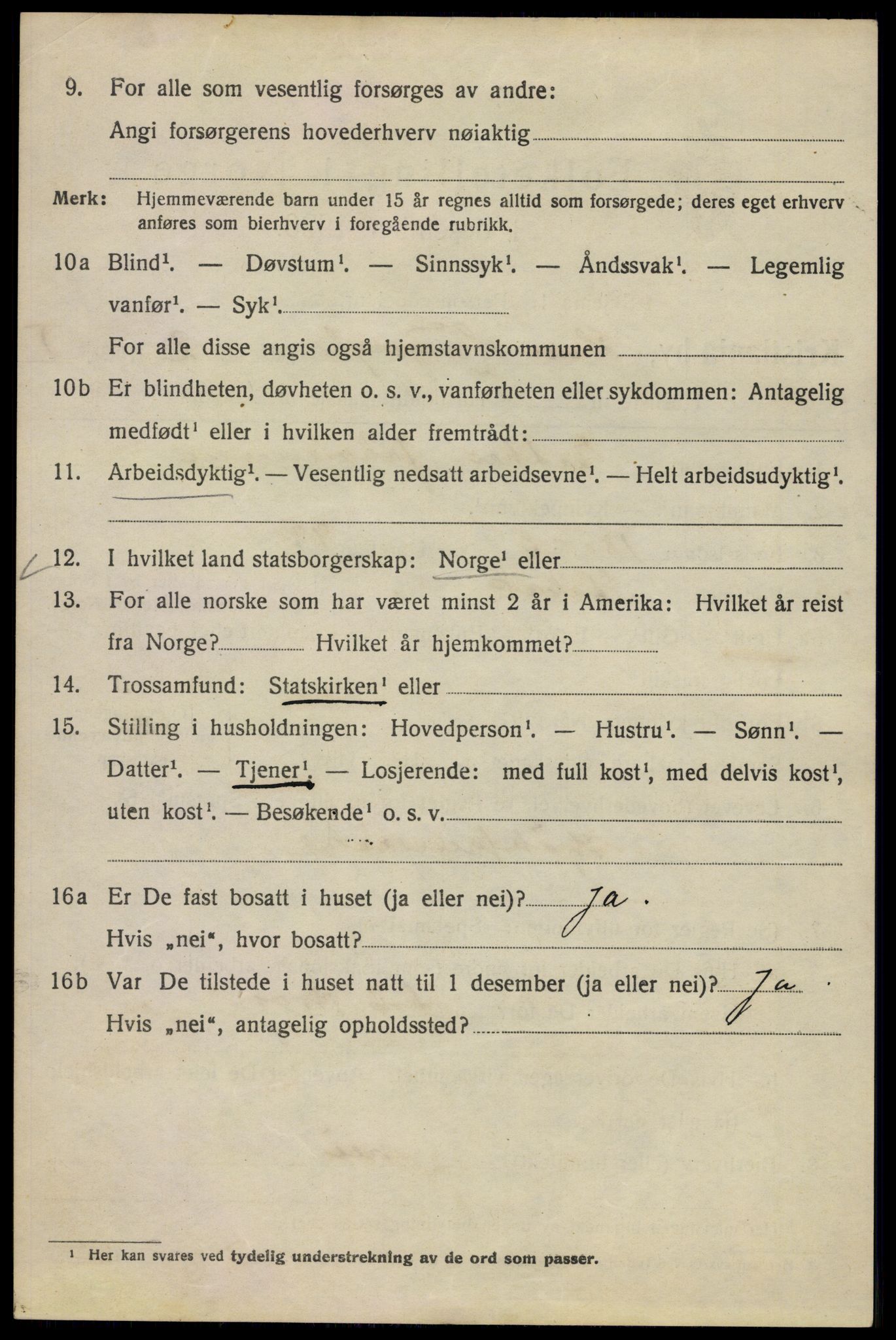 SAO, 1920 census for Kristiania, 1920, p. 269646