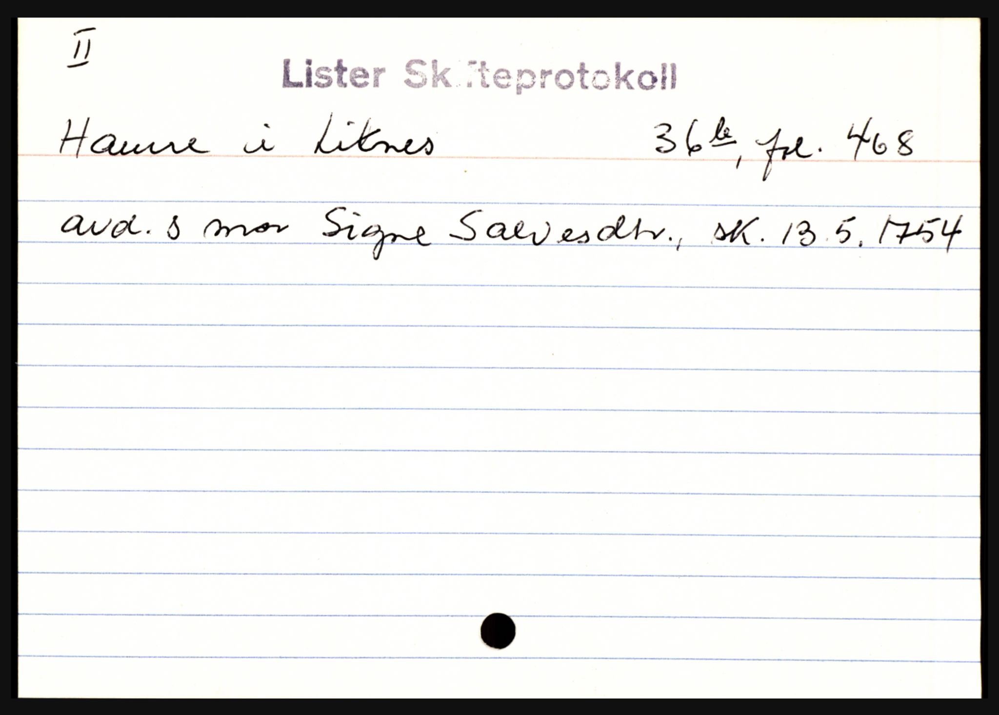 Lister sorenskriveri, AV/SAK-1221-0003/H, p. 13703