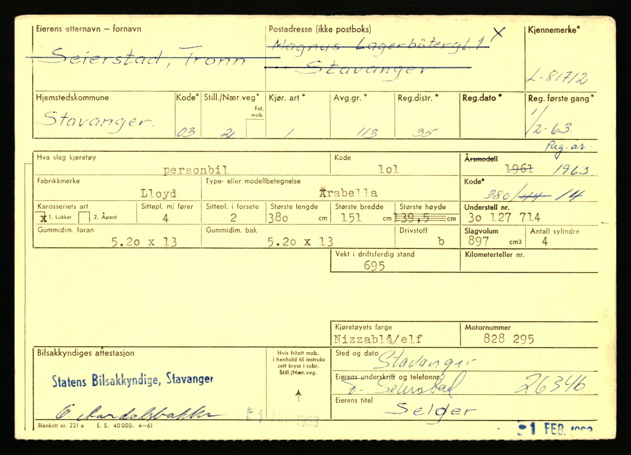 Stavanger trafikkstasjon, AV/SAST-A-101942/0/F/L0071: L-80500 - L-82199, 1930-1971, p. 2055