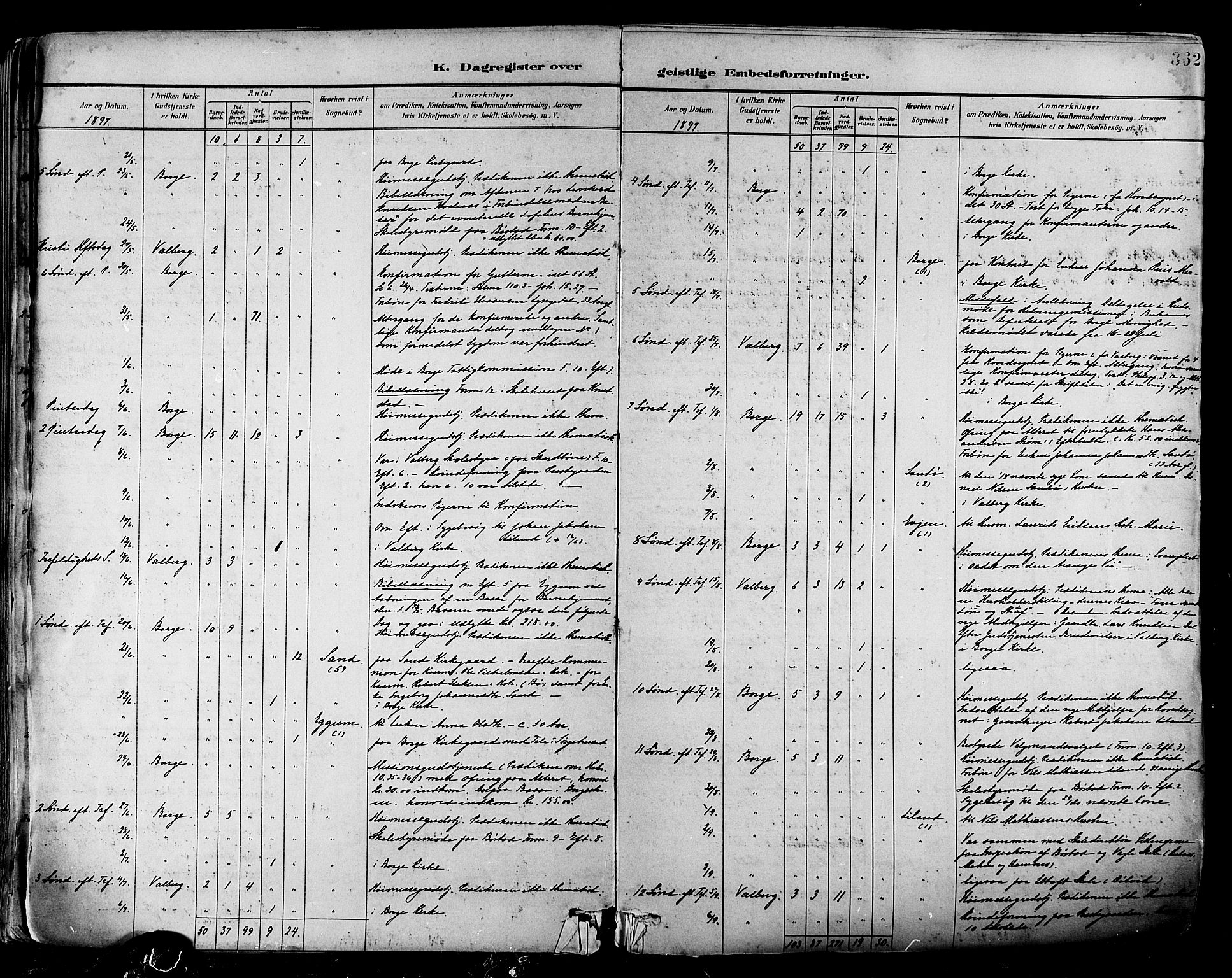 Ministerialprotokoller, klokkerbøker og fødselsregistre - Nordland, AV/SAT-A-1459/880/L1133: Parish register (official) no. 880A07, 1888-1898, p. 362