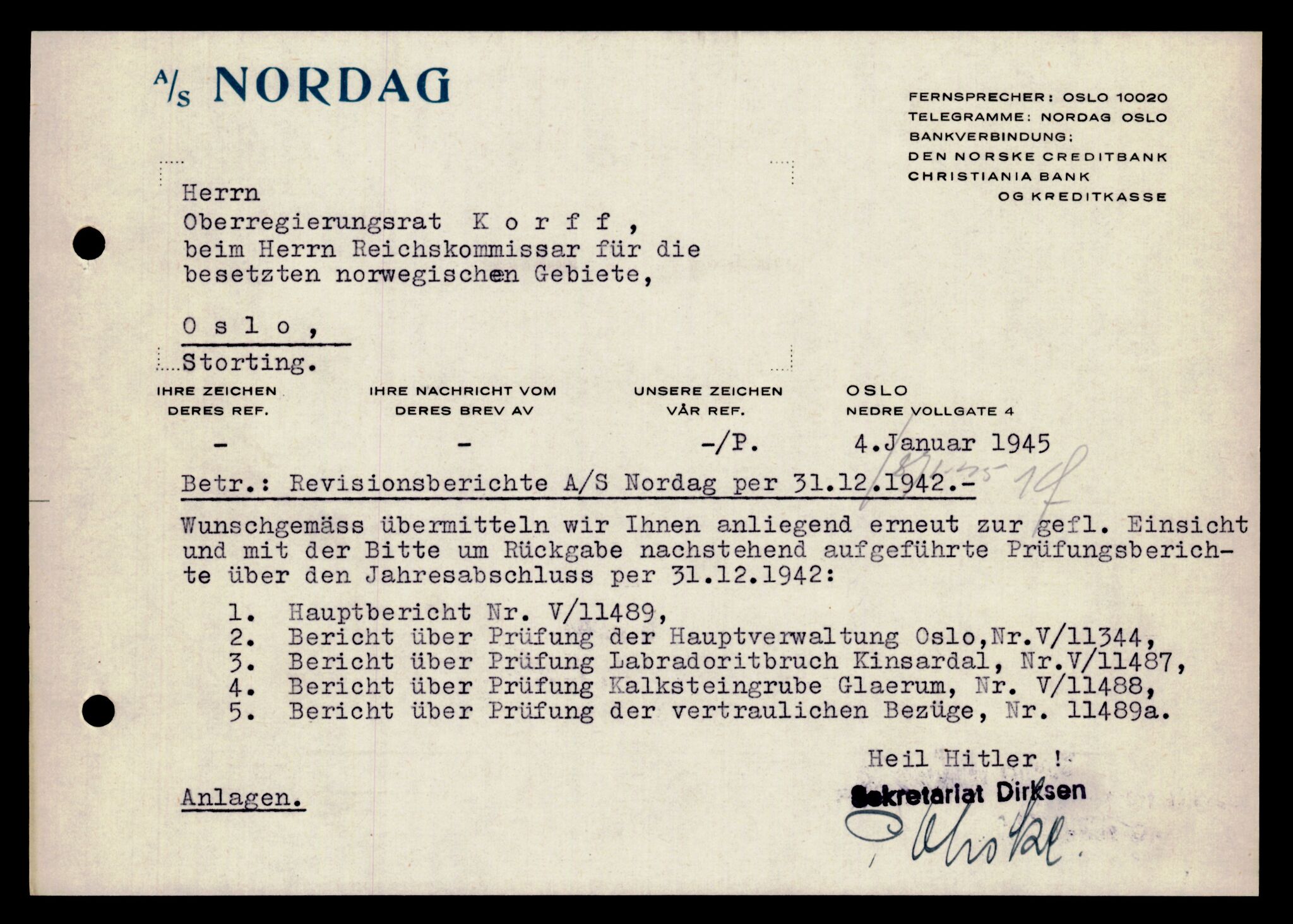 Forsvarets Overkommando. 2 kontor. Arkiv 11.4. Spredte tyske arkivsaker, AV/RA-RAFA-7031/D/Dar/Darb/L0003: Reichskommissariat - Hauptabteilung Vervaltung, 1940-1945, p. 1189