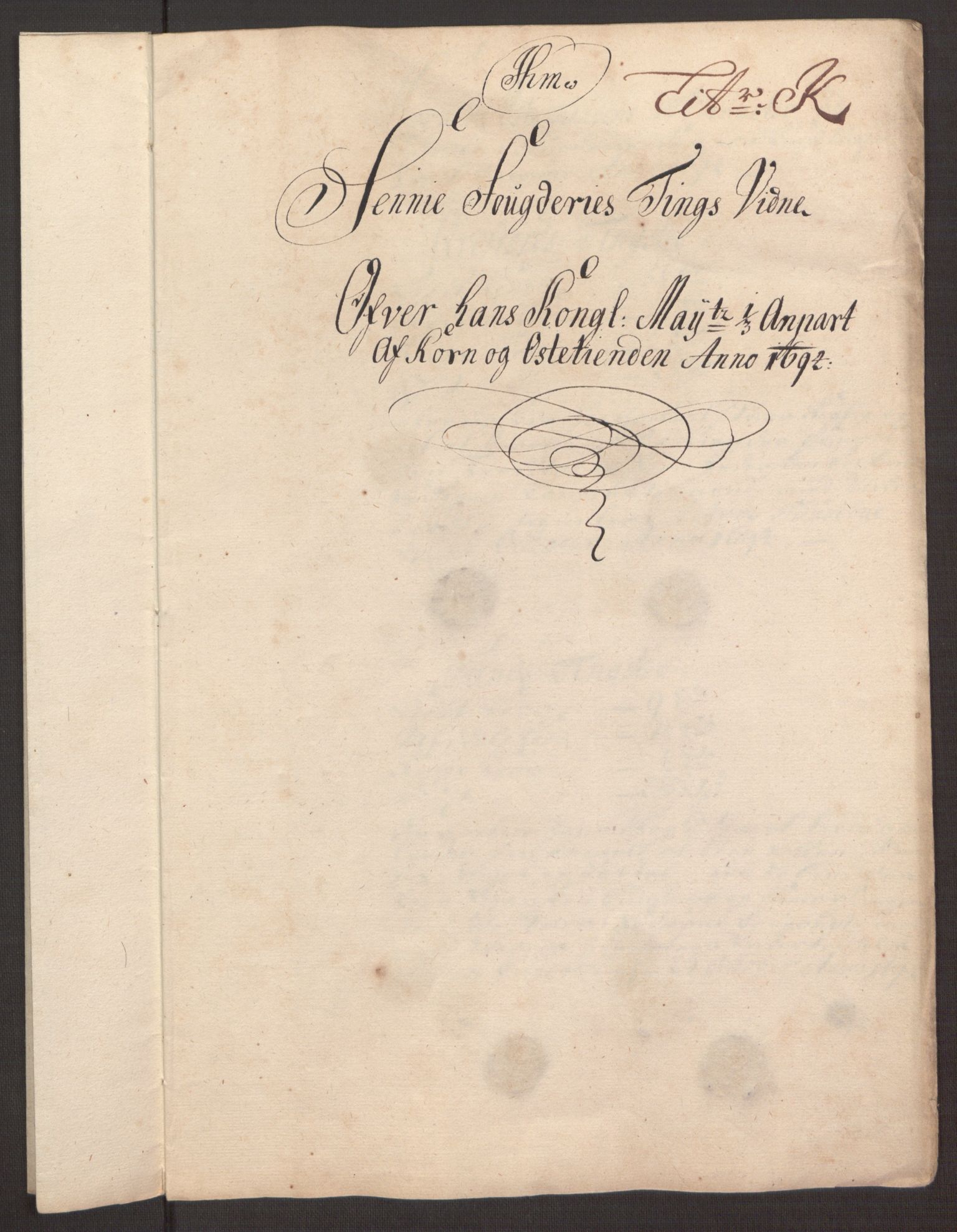 Rentekammeret inntil 1814, Reviderte regnskaper, Fogderegnskap, RA/EA-4092/R68/L4753: Fogderegnskap Senja og Troms, 1694-1696, p. 125