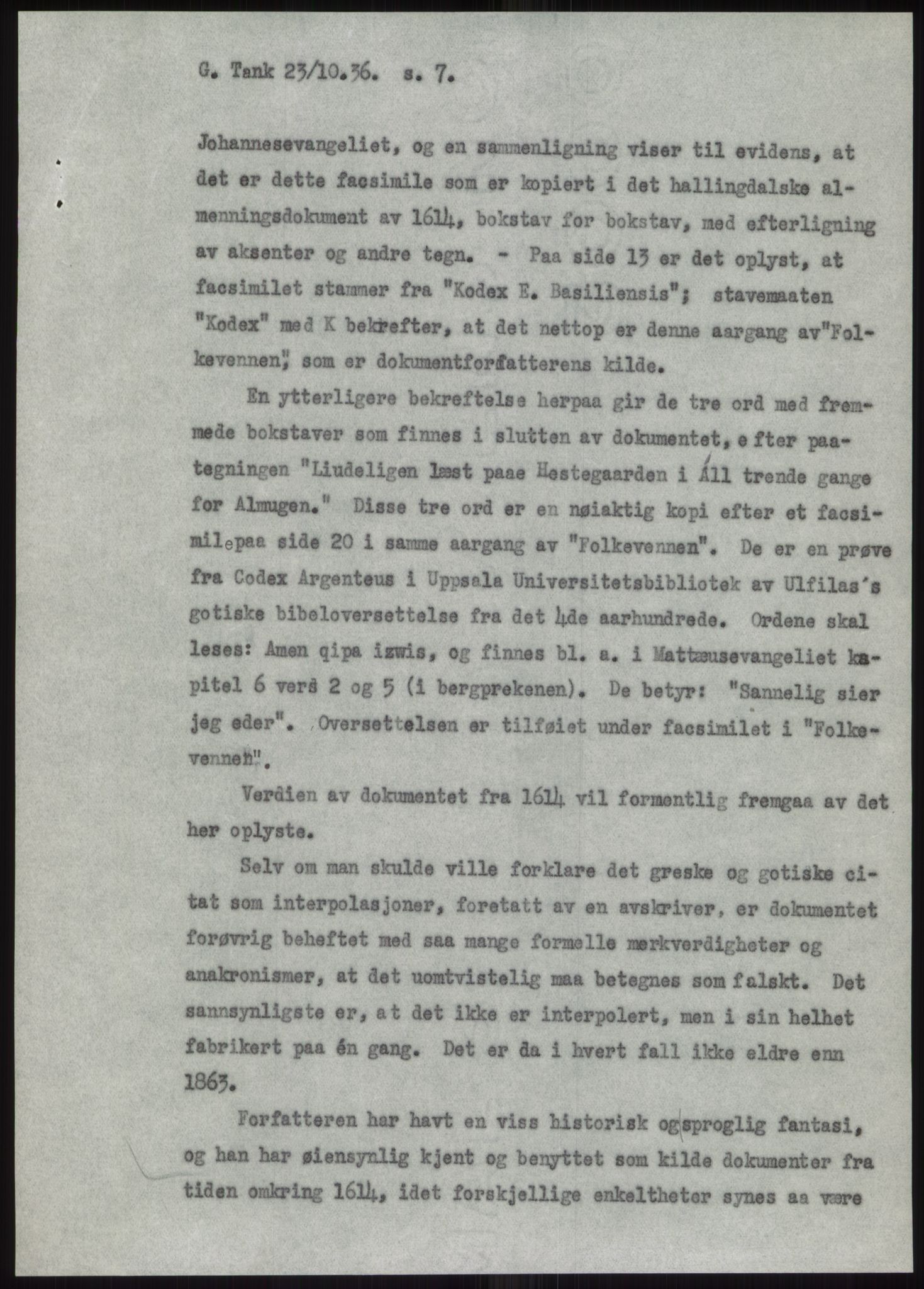 Samlinger til kildeutgivelse, Diplomavskriftsamlingen, AV/RA-EA-4053/H/Ha, p. 380