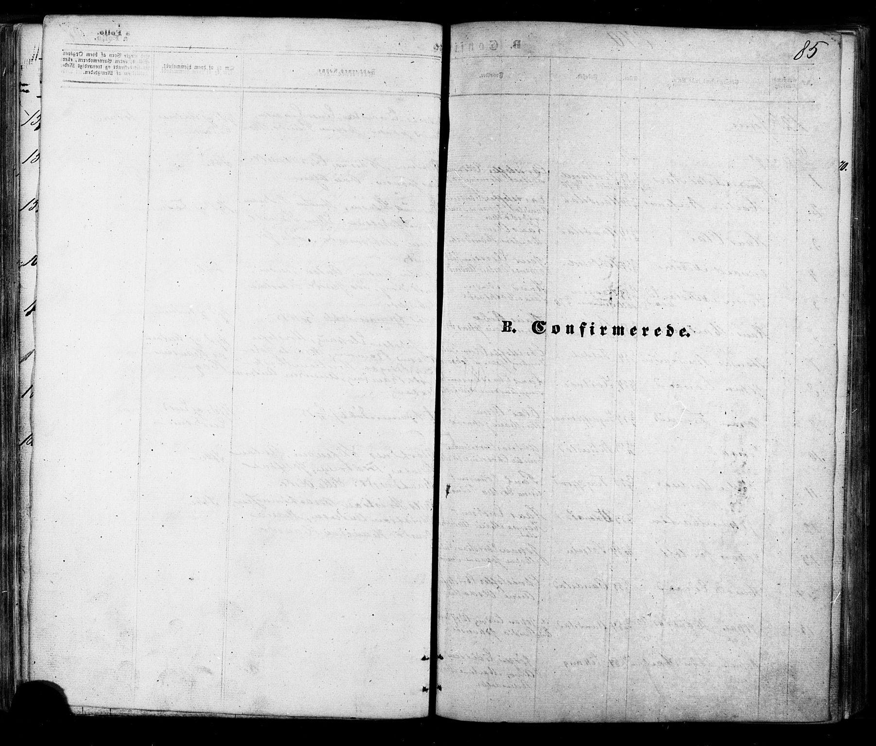 Ministerialprotokoller, klokkerbøker og fødselsregistre - Nordland, SAT/A-1459/888/L1242: Parish register (official) no. 888A08, 1870-1875, p. 85
