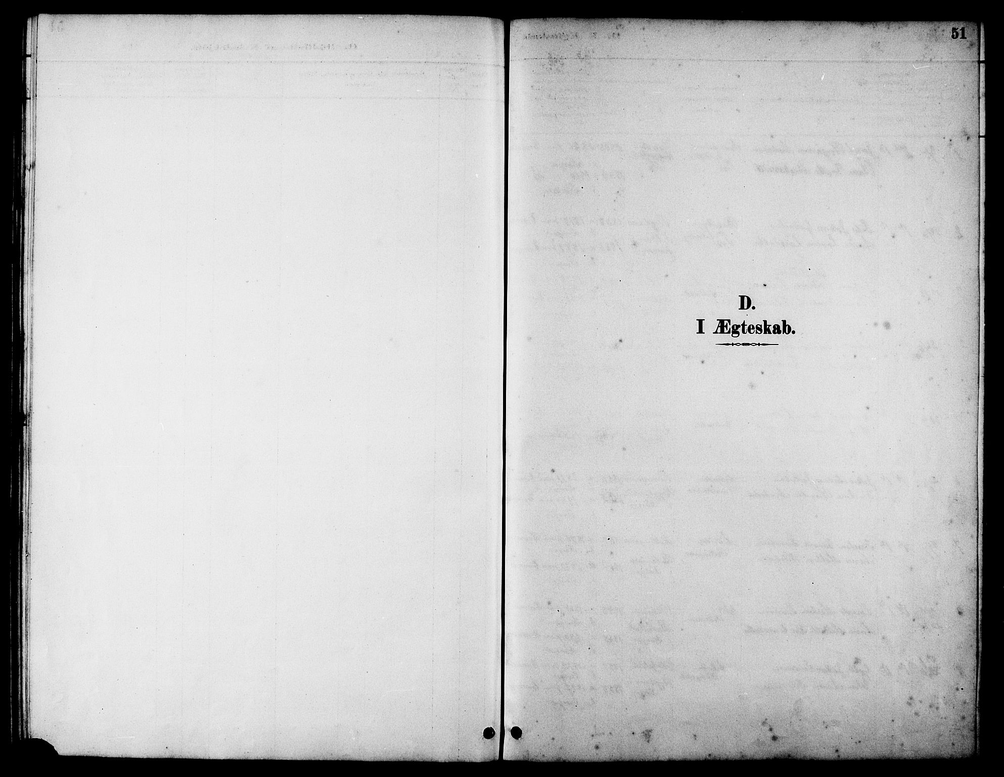 Ministerialprotokoller, klokkerbøker og fødselsregistre - Nordland, SAT/A-1459/826/L0383: Parish register (copy) no. 826C03, 1887-1896, p. 51