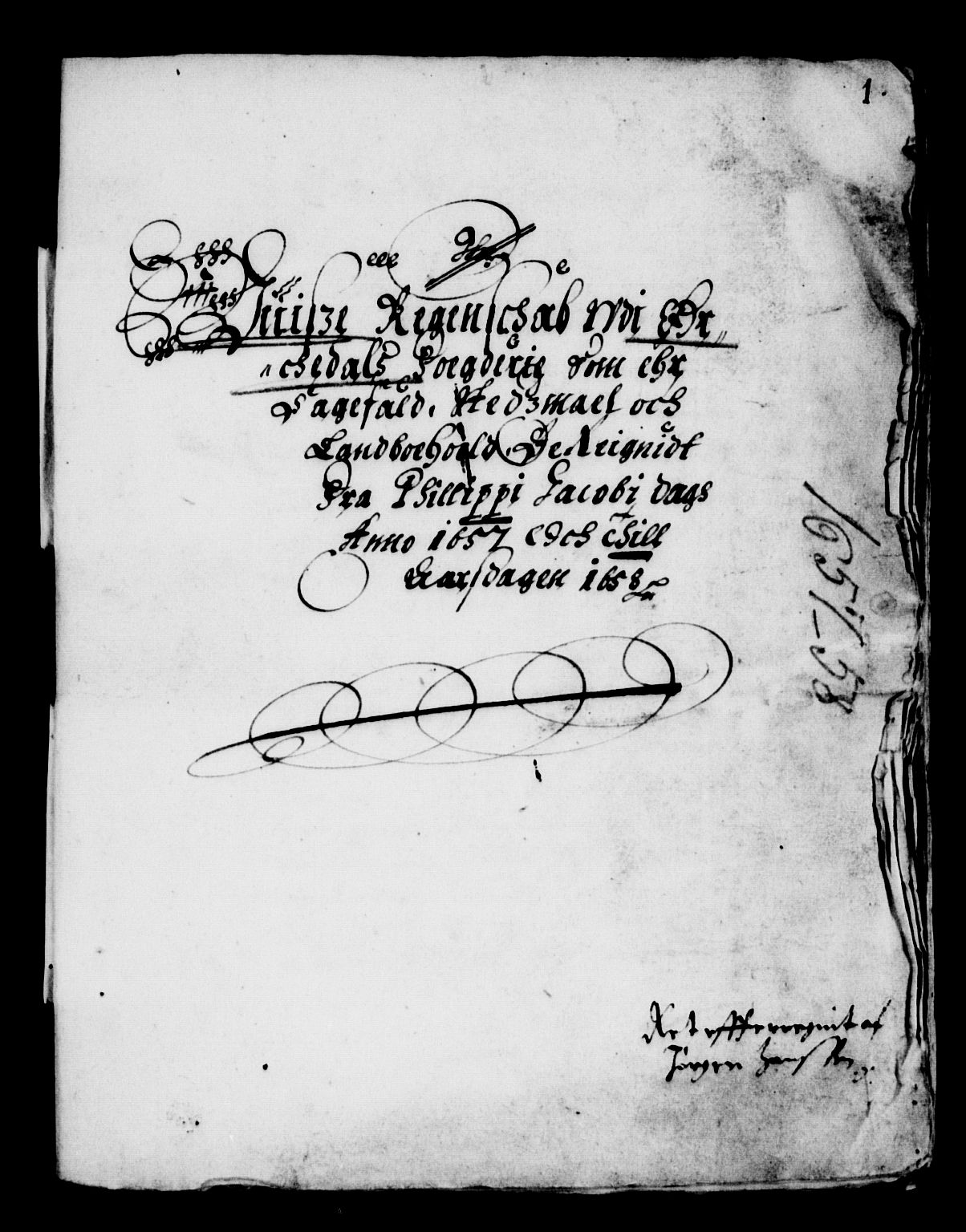 Rentekammeret inntil 1814, Reviderte regnskaper, Lensregnskaper, AV/RA-EA-5023/R/Rb/Rbw/L0128: Trondheim len, 1656-1658