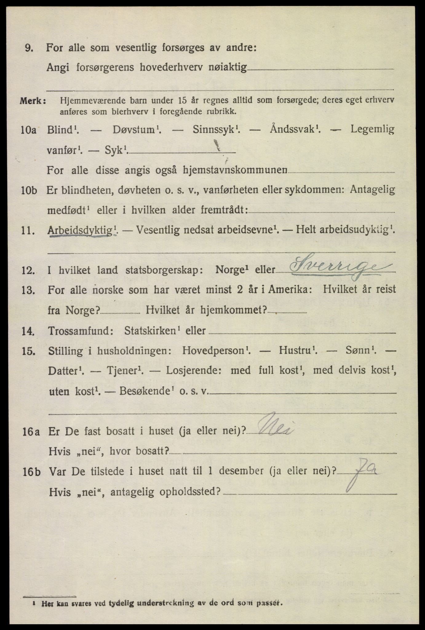 SAH, 1920 census for Våler (Hedmark), 1920, p. 4438