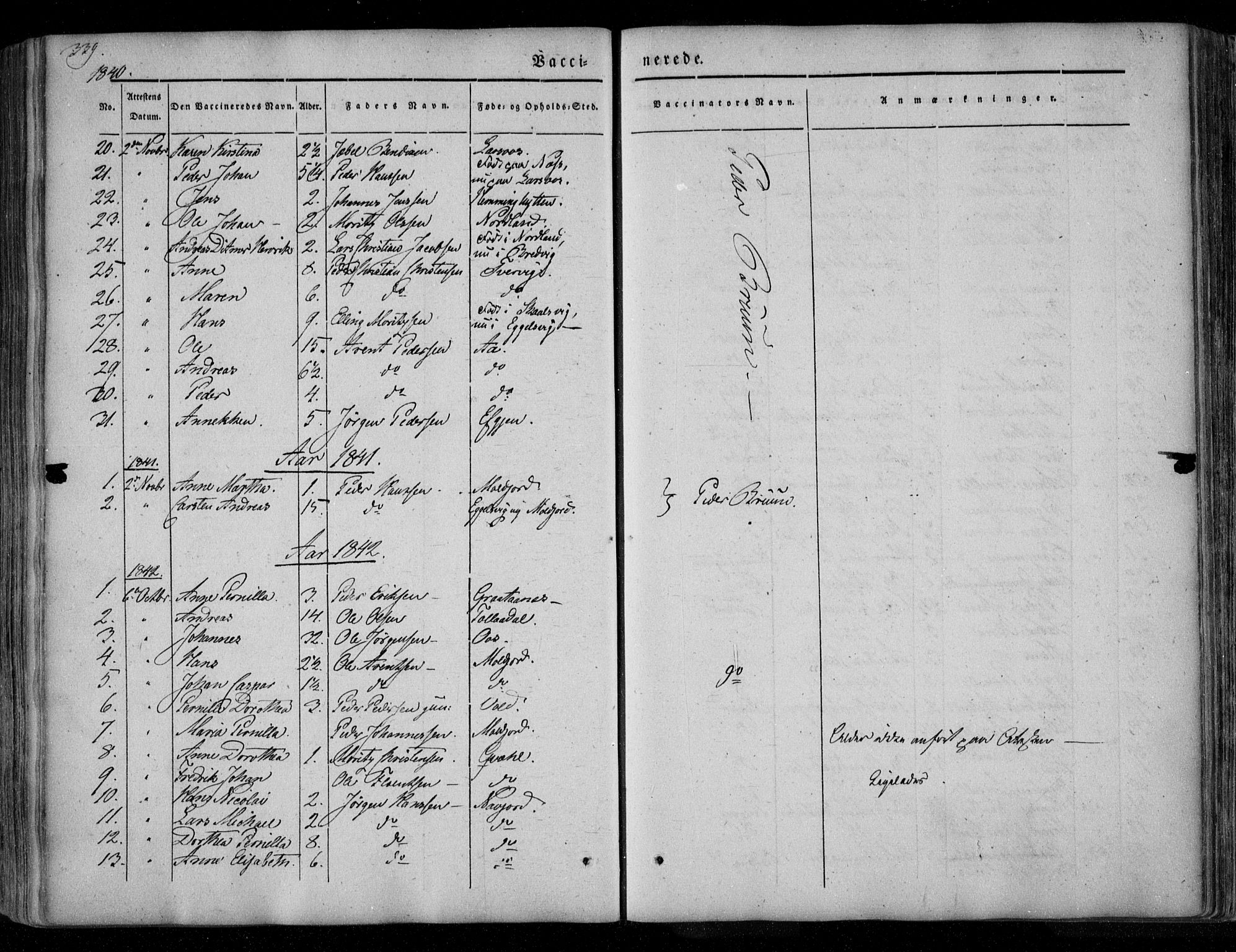 Ministerialprotokoller, klokkerbøker og fødselsregistre - Nordland, AV/SAT-A-1459/846/L0644: Parish register (official) no. 846A02, 1837-1872, p. 339