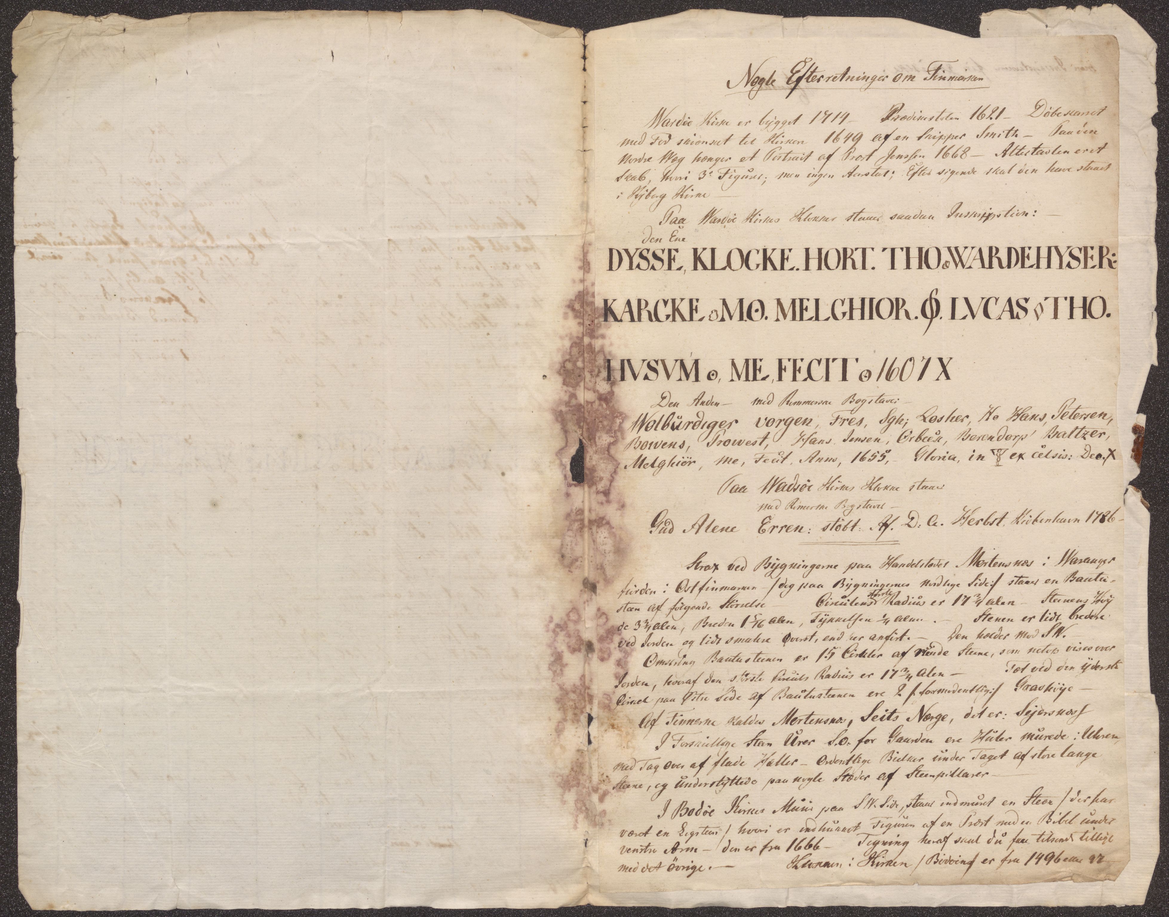 Bergens Museum, UMB/A007/D/Da/L0002/0003: Innkommende brev 1827 / Innkommende brev 1827, 1827