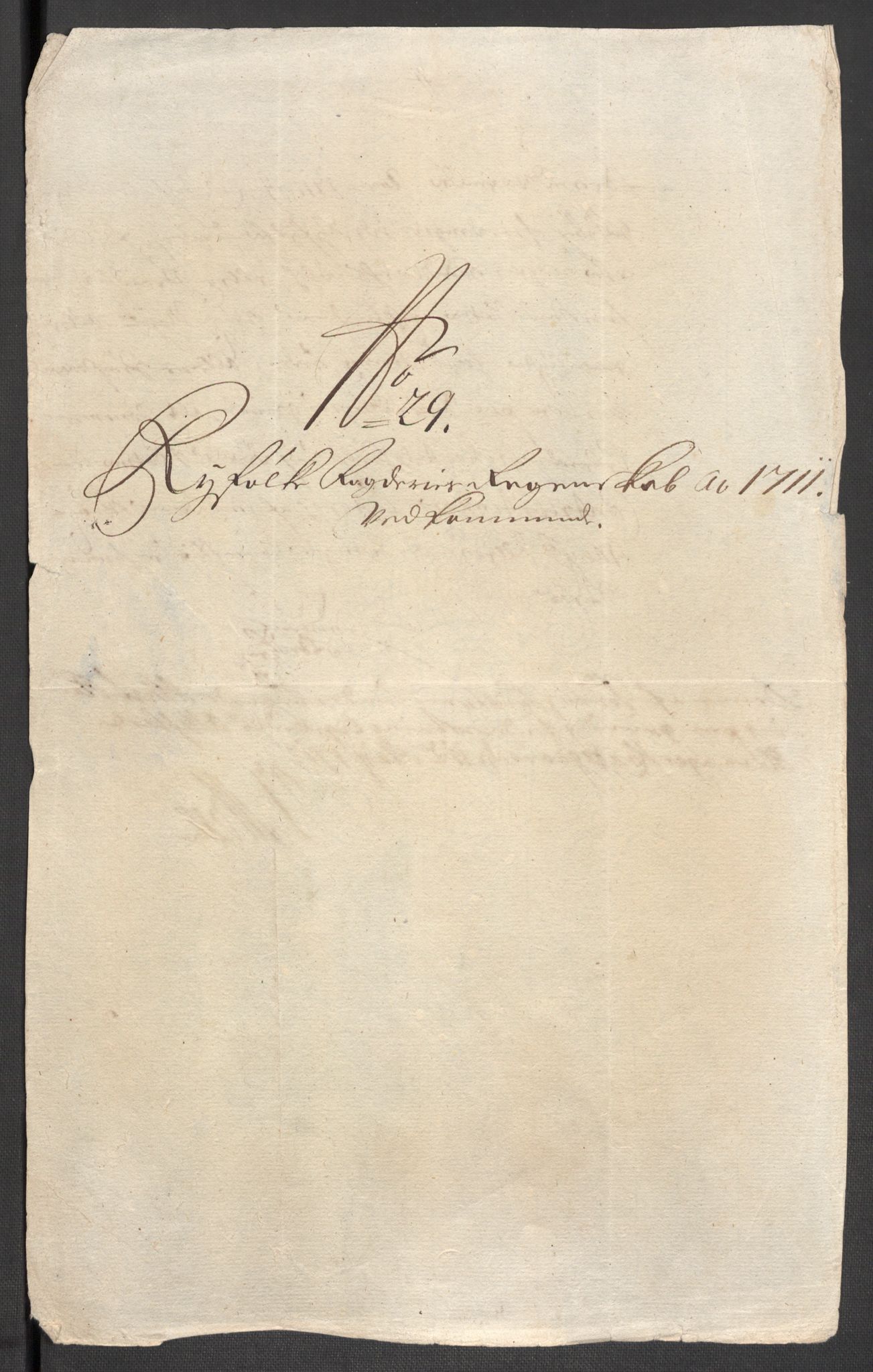 Rentekammeret inntil 1814, Reviderte regnskaper, Fogderegnskap, AV/RA-EA-4092/R47/L2864: Fogderegnskap Ryfylke, 1711, p. 74