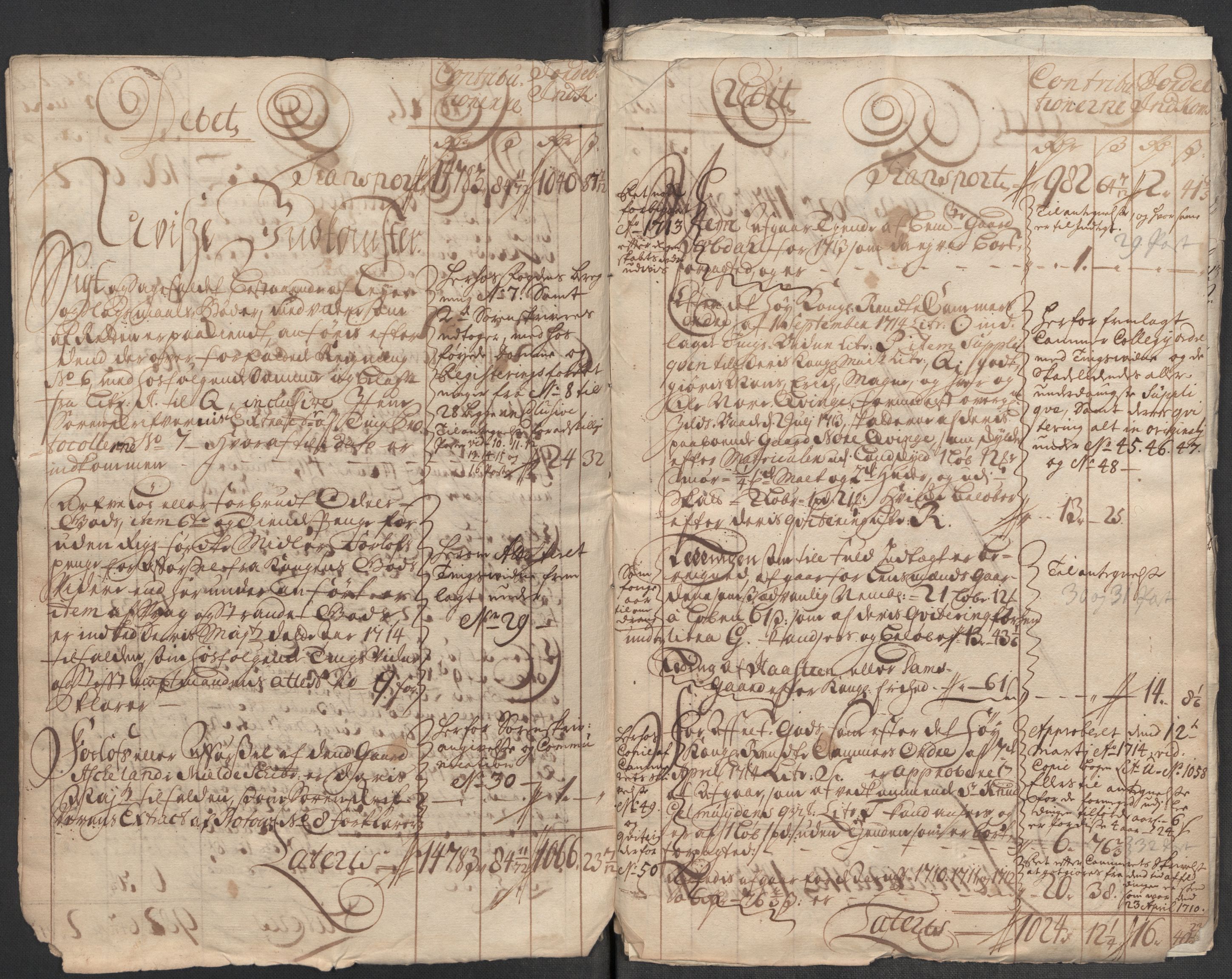 Rentekammeret inntil 1814, Reviderte regnskaper, Fogderegnskap, AV/RA-EA-4092/R51/L3197: Fogderegnskap Nordhordland og Voss, 1714, p. 7