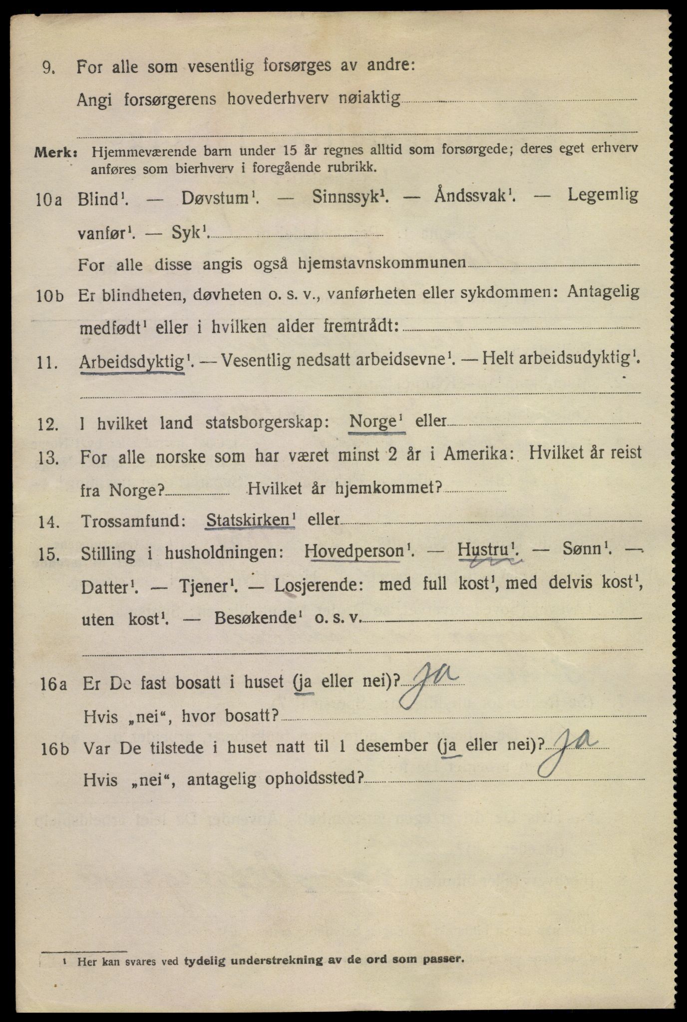 SAKO, 1920 census for Holmestrand, 1920, p. 2843