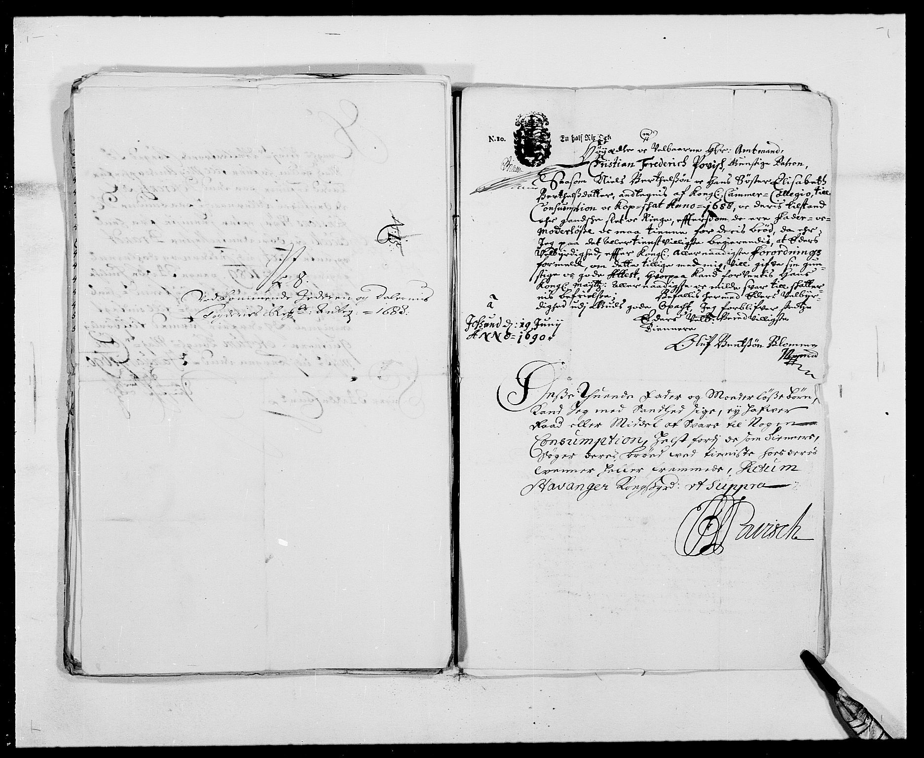 Rentekammeret inntil 1814, Reviderte regnskaper, Fogderegnskap, AV/RA-EA-4092/R46/L2726: Fogderegnskap Jæren og Dalane, 1686-1689, p. 311