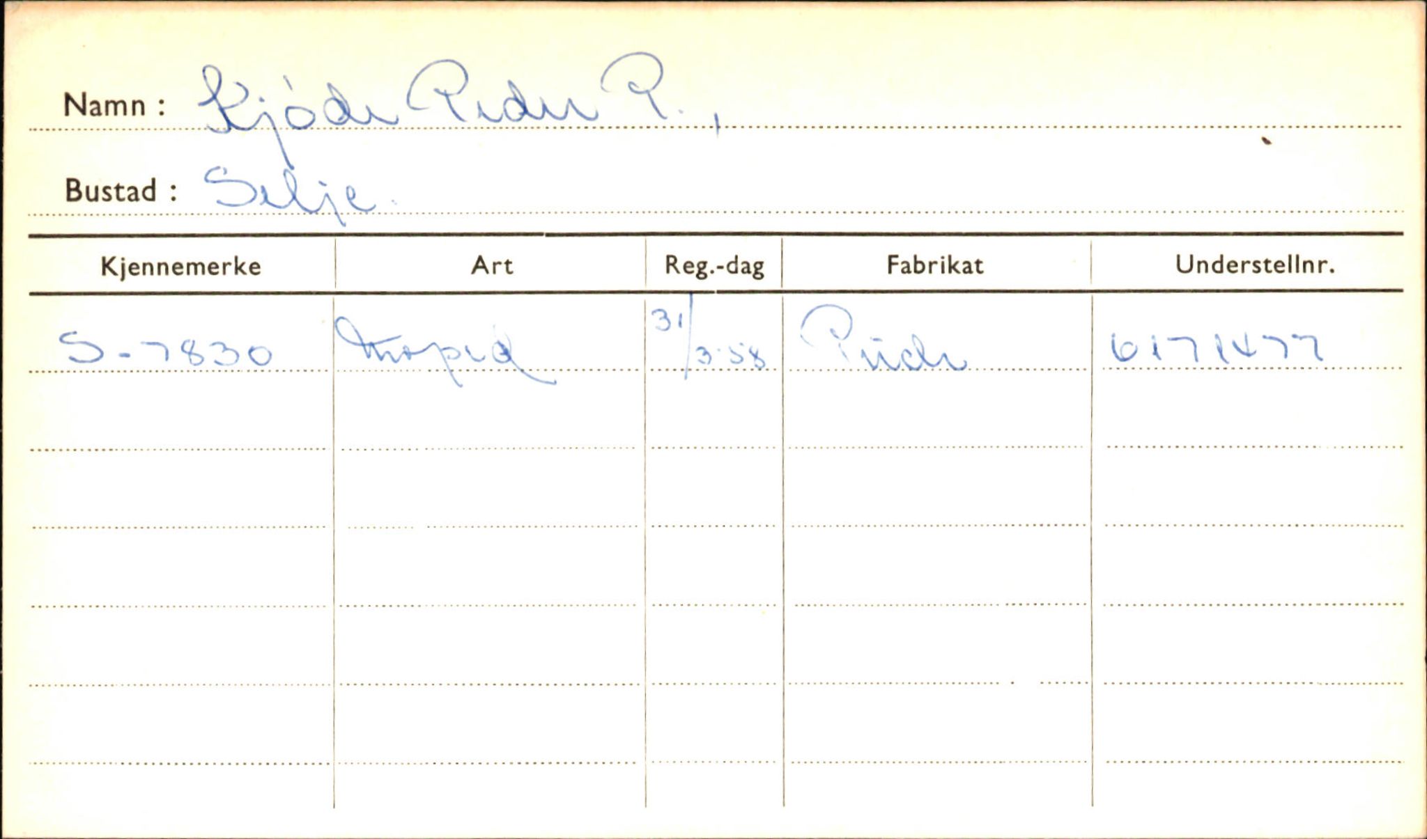 Statens vegvesen, Sogn og Fjordane vegkontor, AV/SAB-A-5301/4/F/L0001B: Eigarregister Fjordane til 1.6.1961, 1930-1961, p. 94