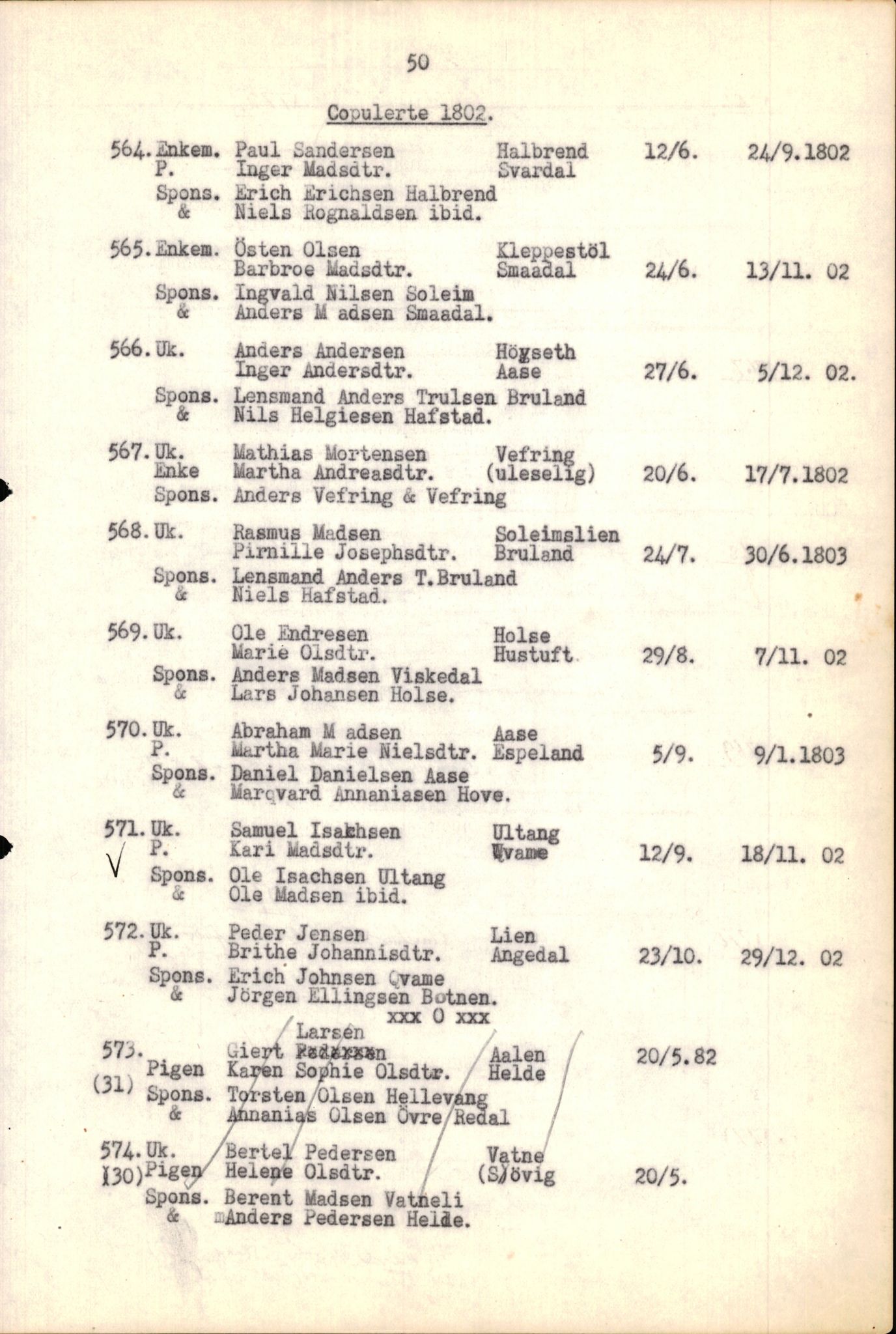 Samling av fulltekstavskrifter, SAB/FULLTEKST/B/14/0008: Førde sokneprestembete, ministerialbok nr. A 4, 1781-1802, p. 52