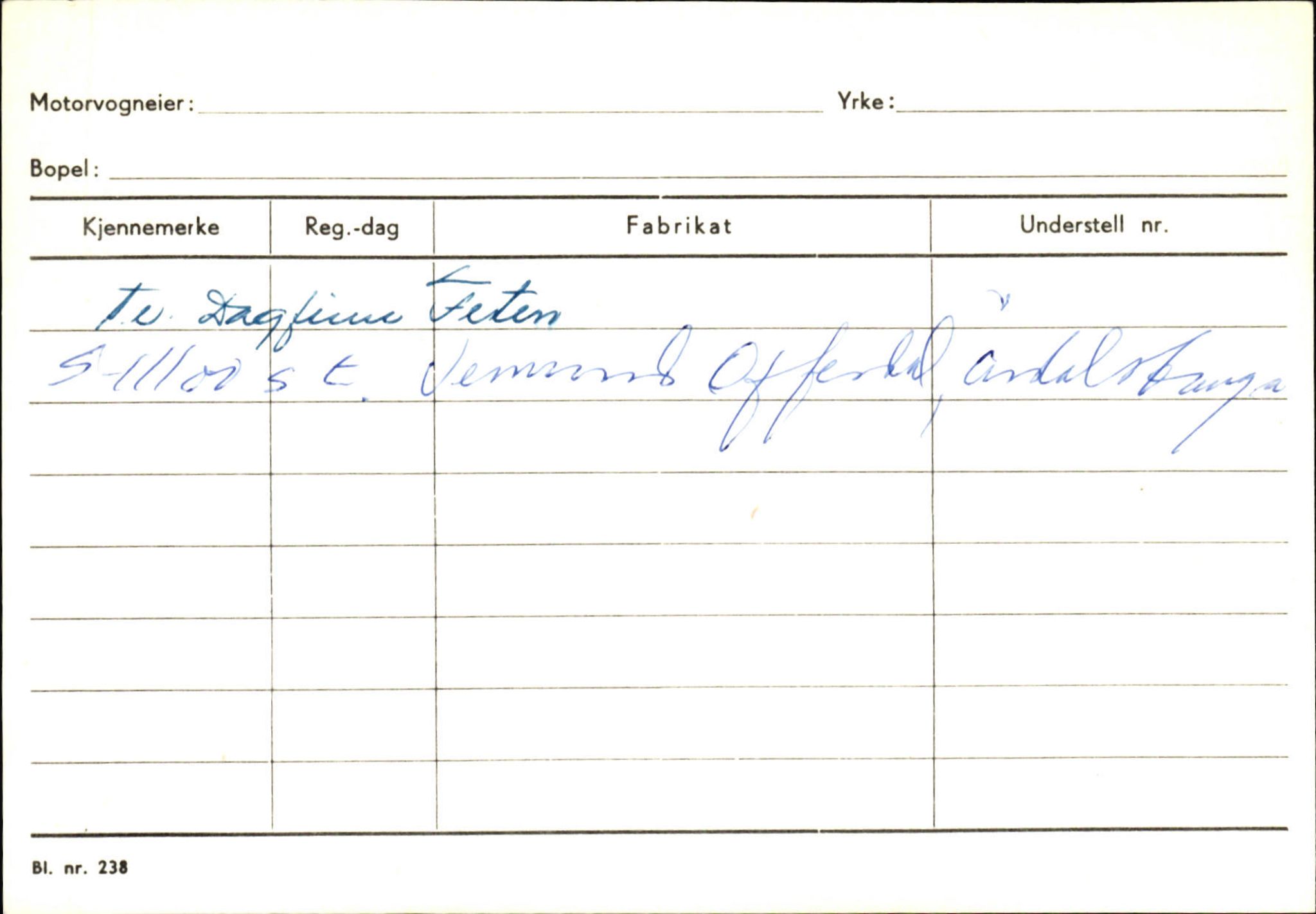 Statens vegvesen, Sogn og Fjordane vegkontor, SAB/A-5301/4/F/L0124: Eigarregister Sogndal A-U, 1945-1975, p. 374