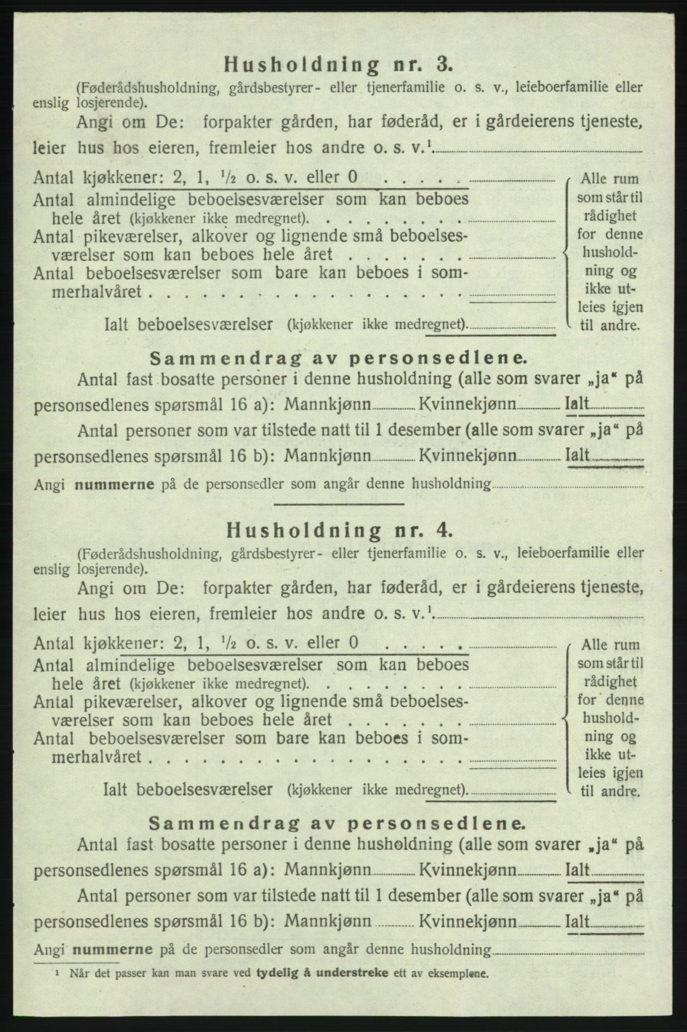 SAB, 1920 census for Skånevik, 1920, p. 711